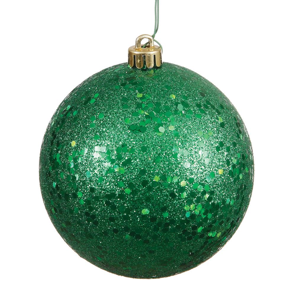 Vickerman Green Jumbo Indoor Ornament Shatterproof at Lowes.com