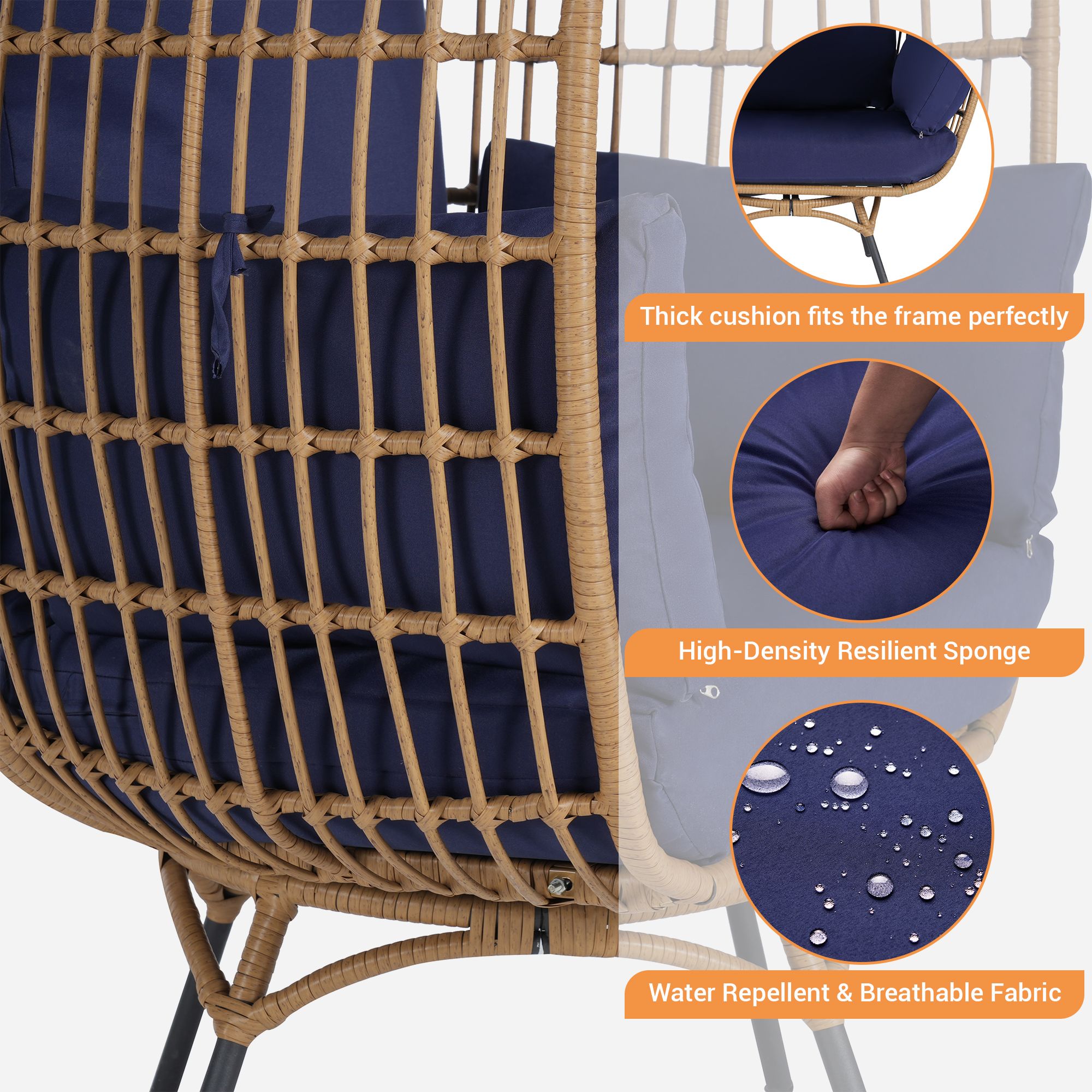 SANSTAR L-RJDC65NY-BB Patio-Chairs - View #8