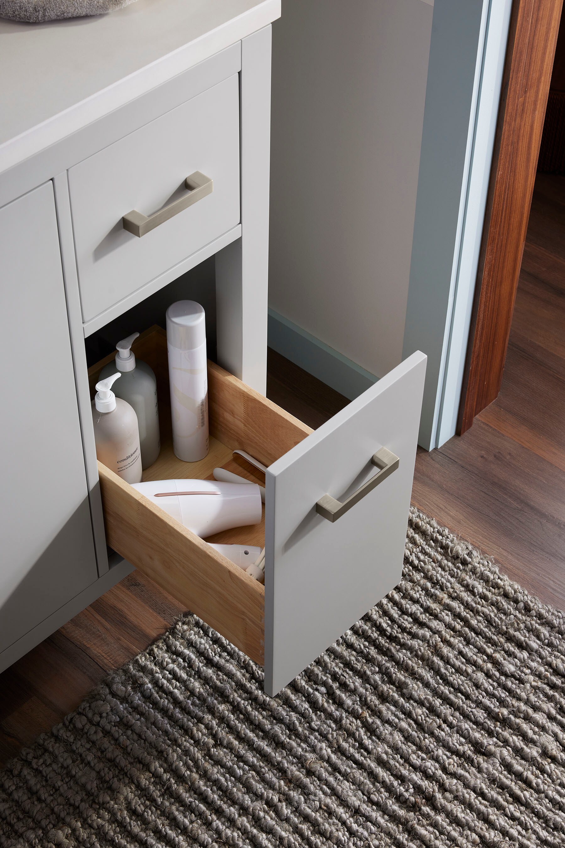 Kresla 48" Atmos Grey Freestanding Bathroom Vanity with Quartz Top