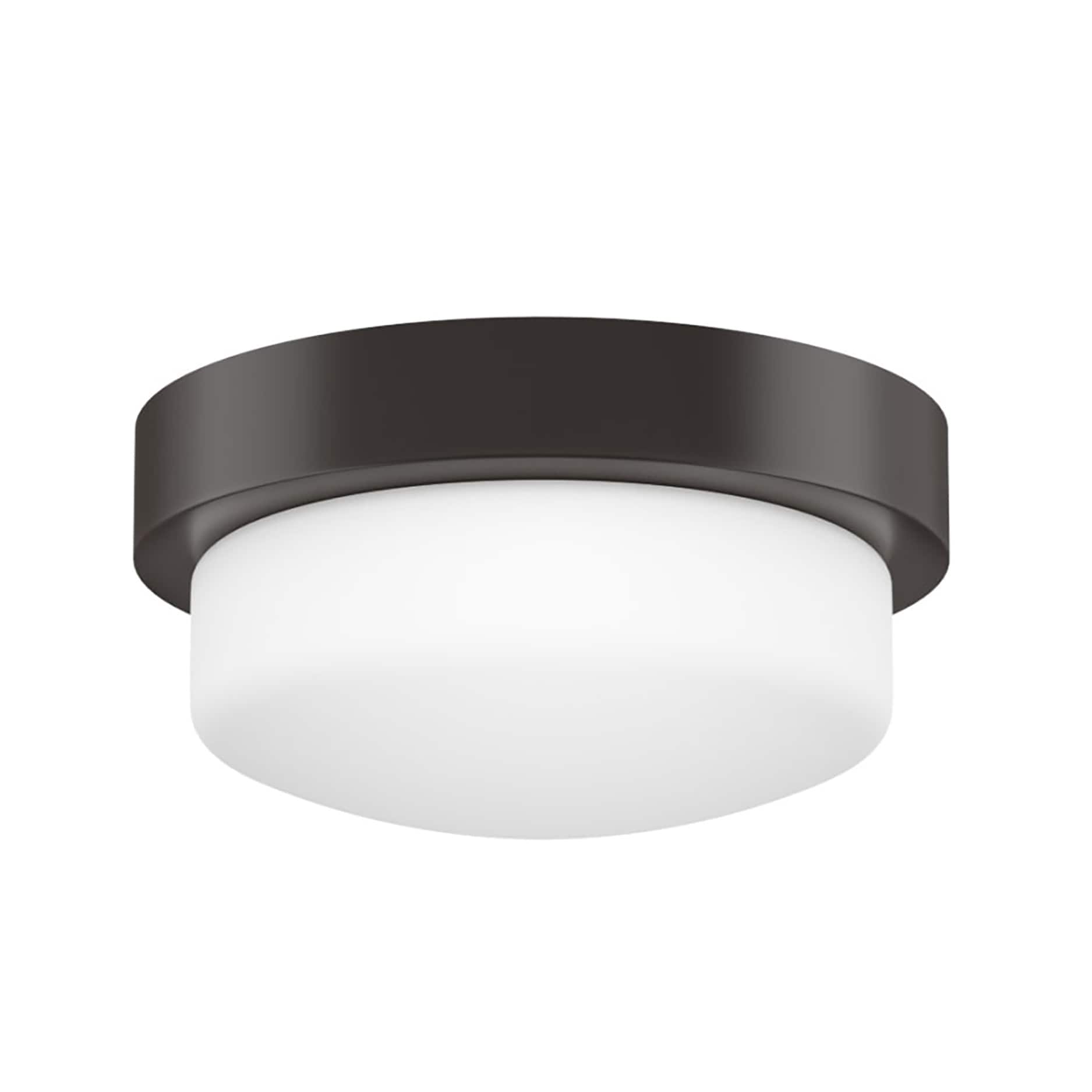 Signature Hardware 476916 Leavells 1-Light Bronze Flush Mount Light