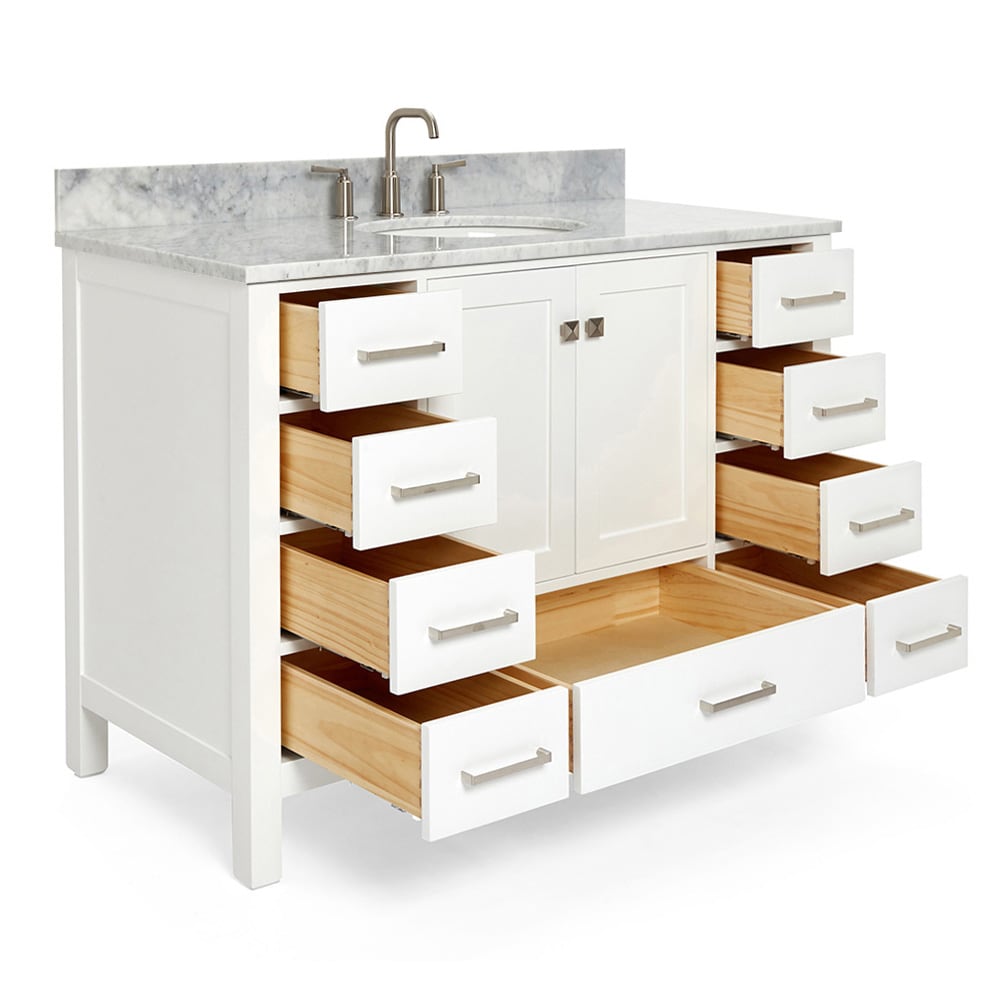 ARIEL A049SCW2OVOWHT Bath-Vanity-Combo - View #6