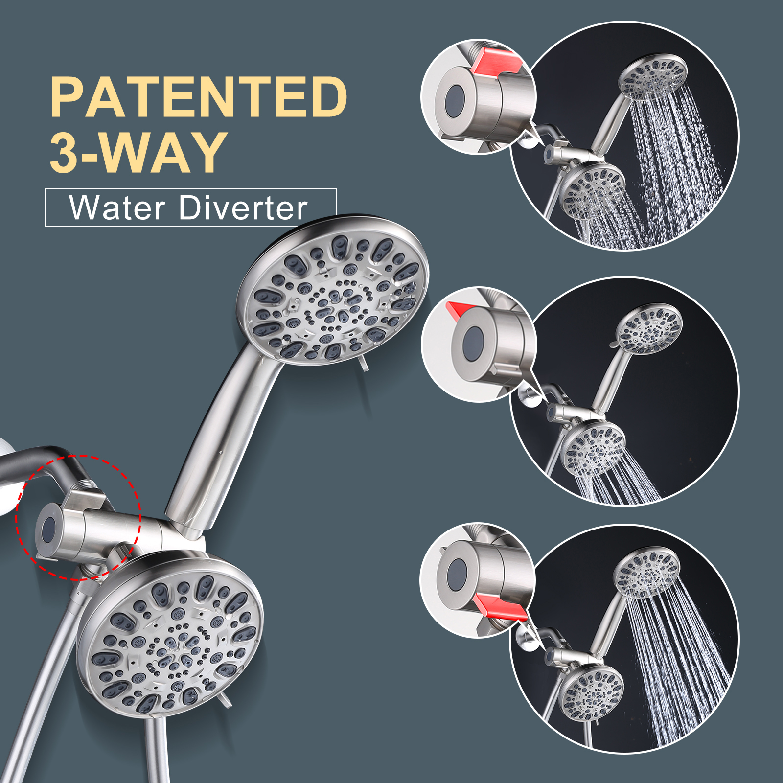 WOWOW H5011-LW Fixed-Showerhead - View #4