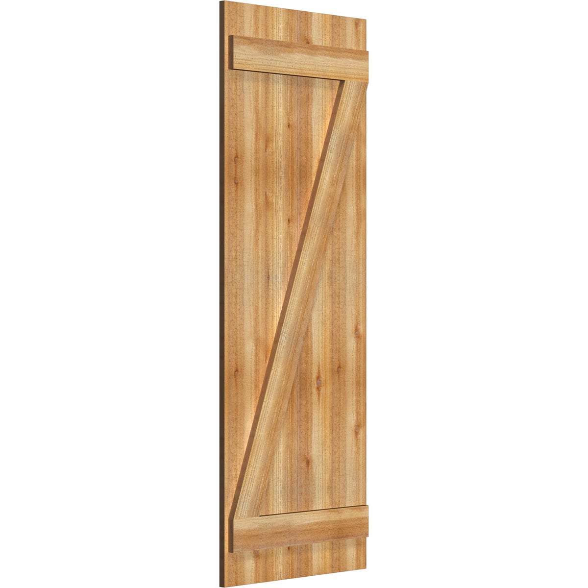 Ekena Millwork RBJ06Z21X059RWR Exterior-Shutters - View #2