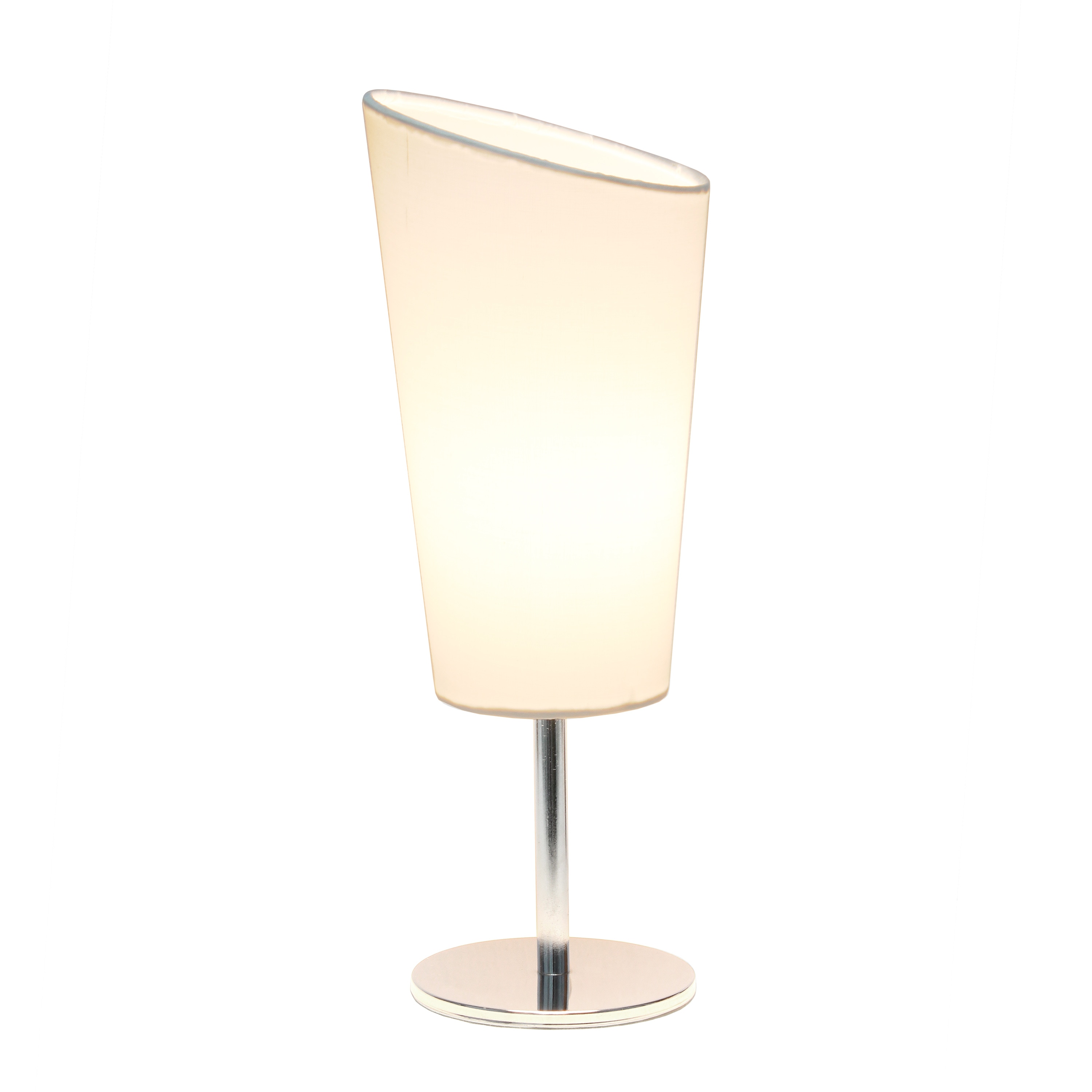 Simple Designs LT2061-WHT Table-Lamps - View #2