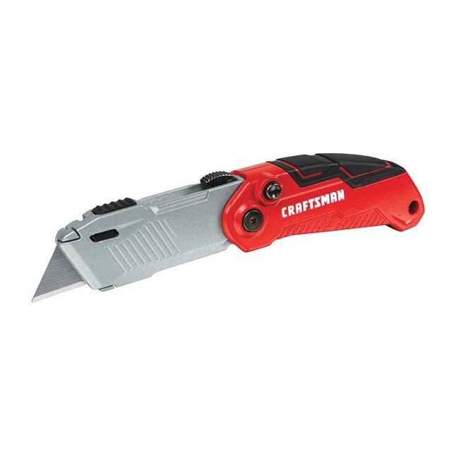 CRAFTSMAN 3/4-in 10-Blade Folding Retractable Utility Knife CRAFTSMAN 3/4-in 10-Blade Folding Retractable Utility Knife
