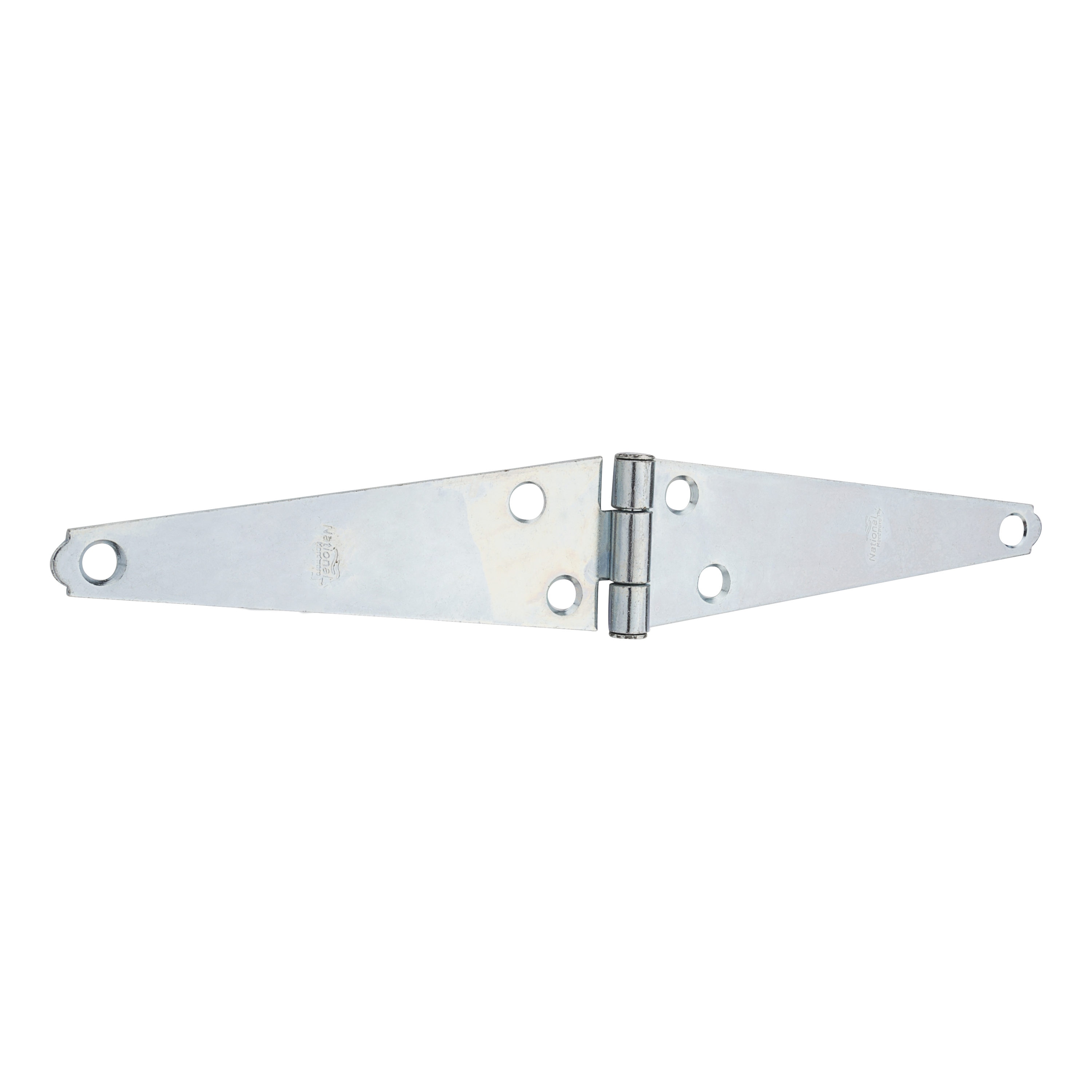 National Hardware N127-605 1-1/2-in H Zinc plated Strap Interior/Exterior Door Hinge 2 -Pack