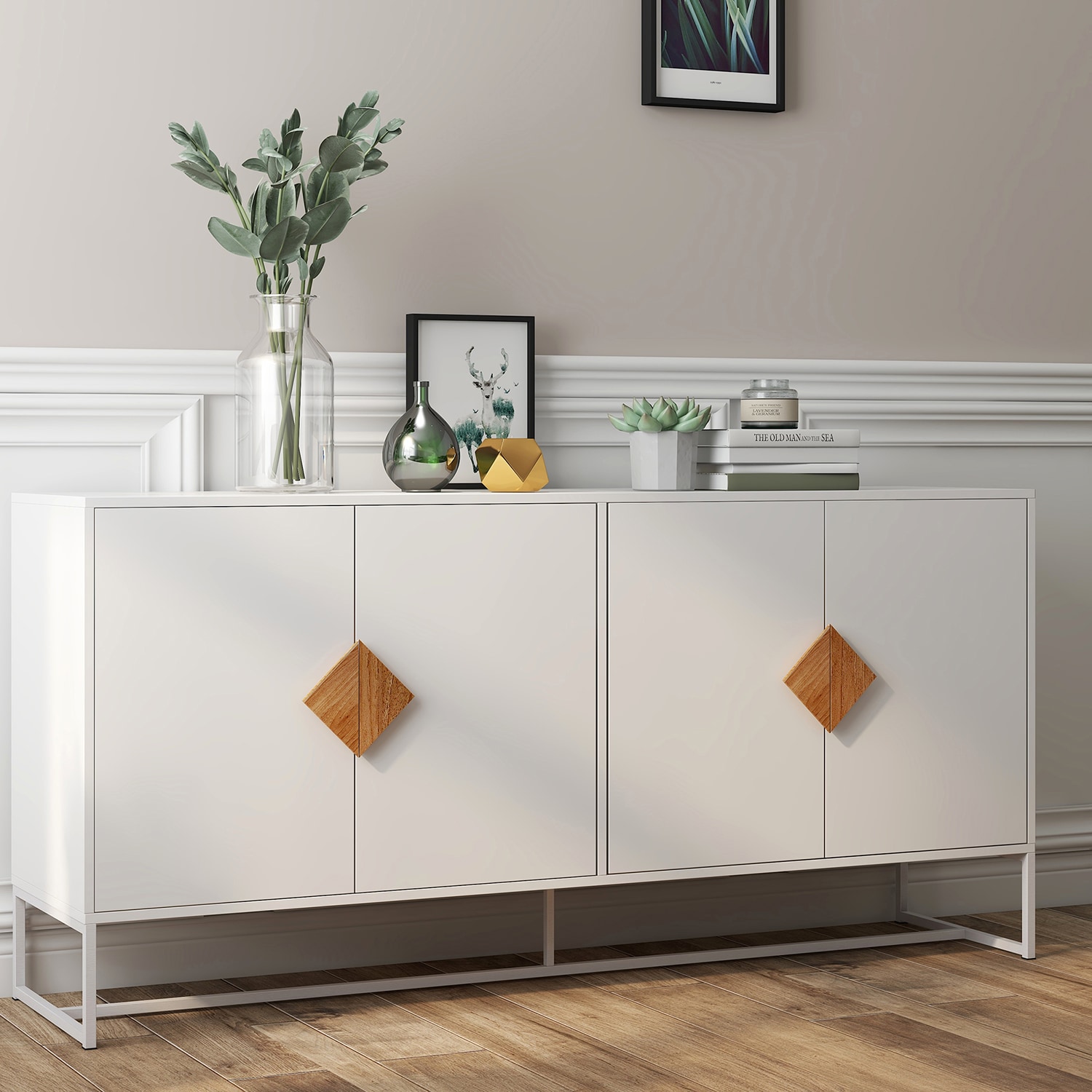 SINOFURN SYB260015GY Dining-Kitchen-Storarge - View #10