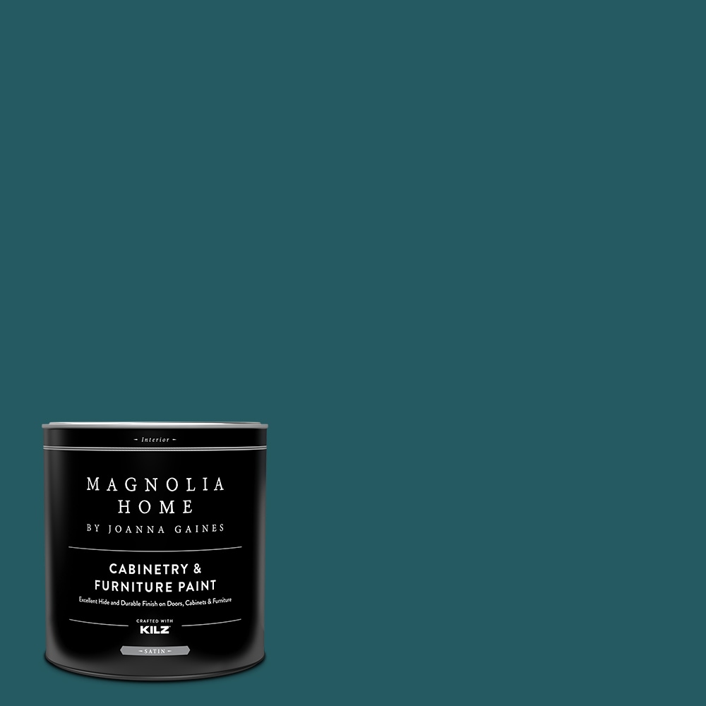 Magnolia Home MAG119-4141124  by Joanna Gaines Satin Under The Stars MAG119 Tintable Cabinet Furniture Paint Enamel ( 1-quart )