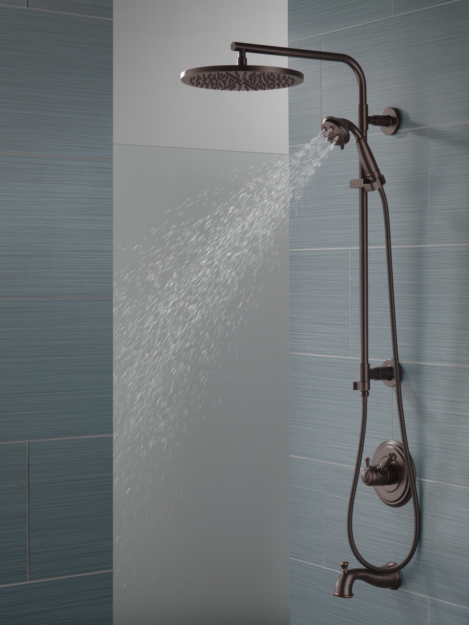 Delta 52158-RB Fixed-Showerhead - View #3