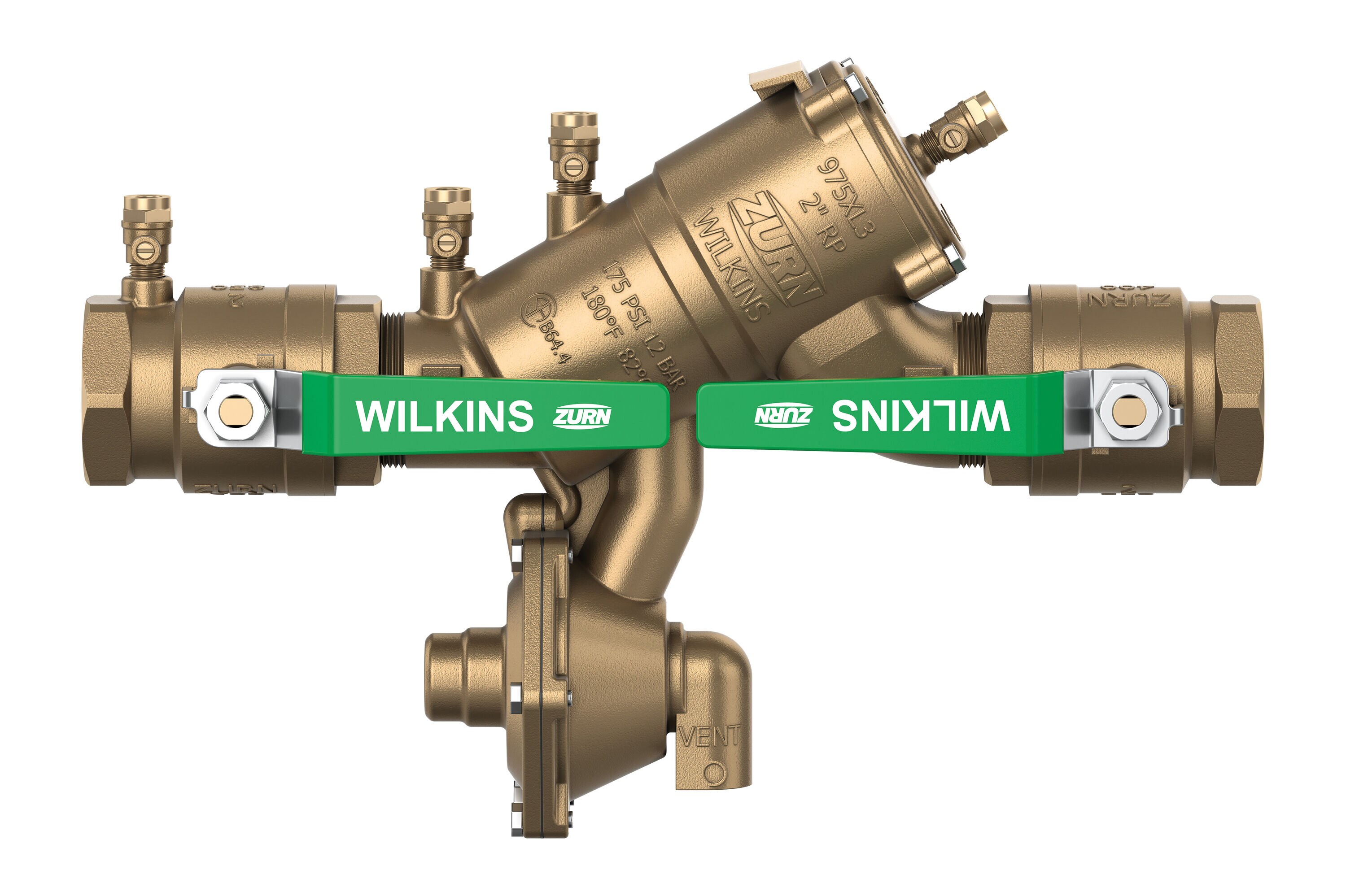 Zurn Wilkins 2-975XL3FT 2-in Bronze FNPT Backflow Preventer
