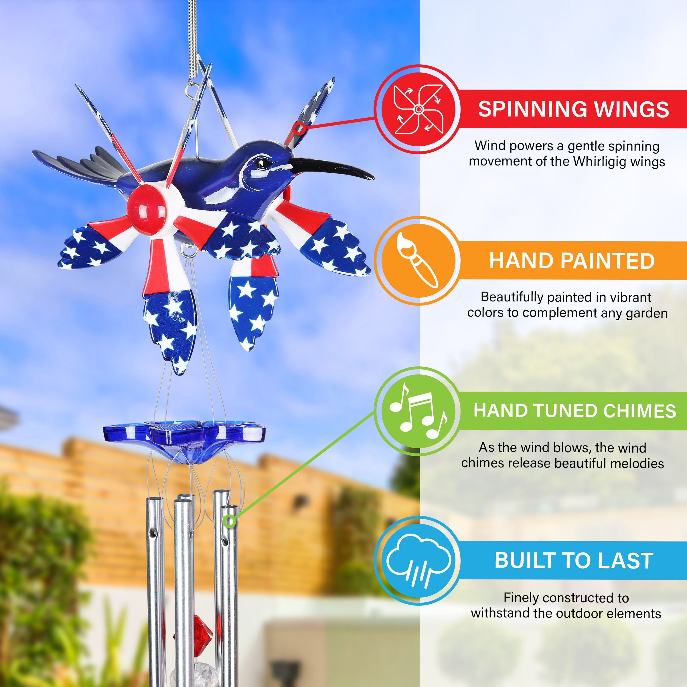 Exhart 40141 Wind-Chimes - View #4