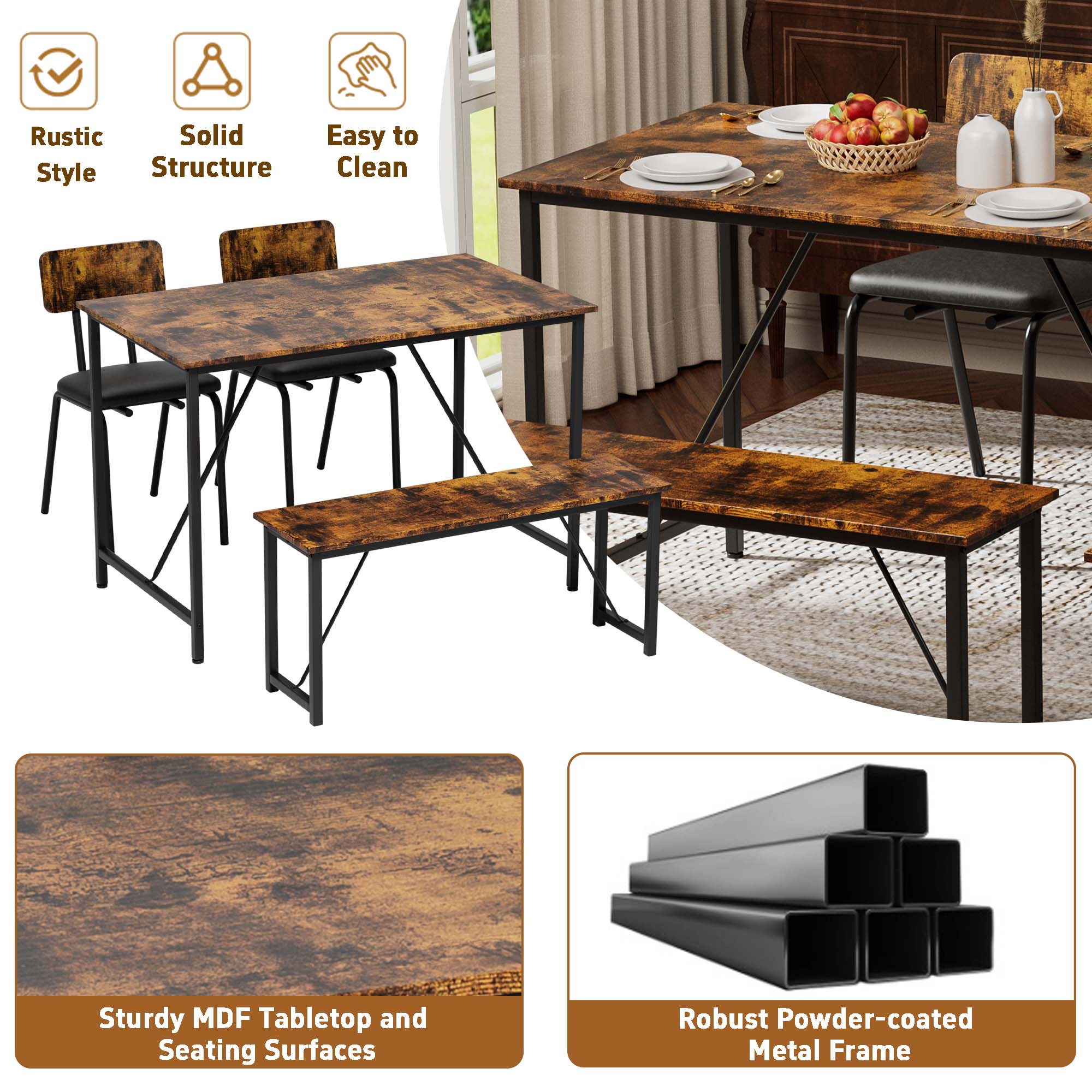 Sunrinx MG66-15-SN Dining-Sets - View #4