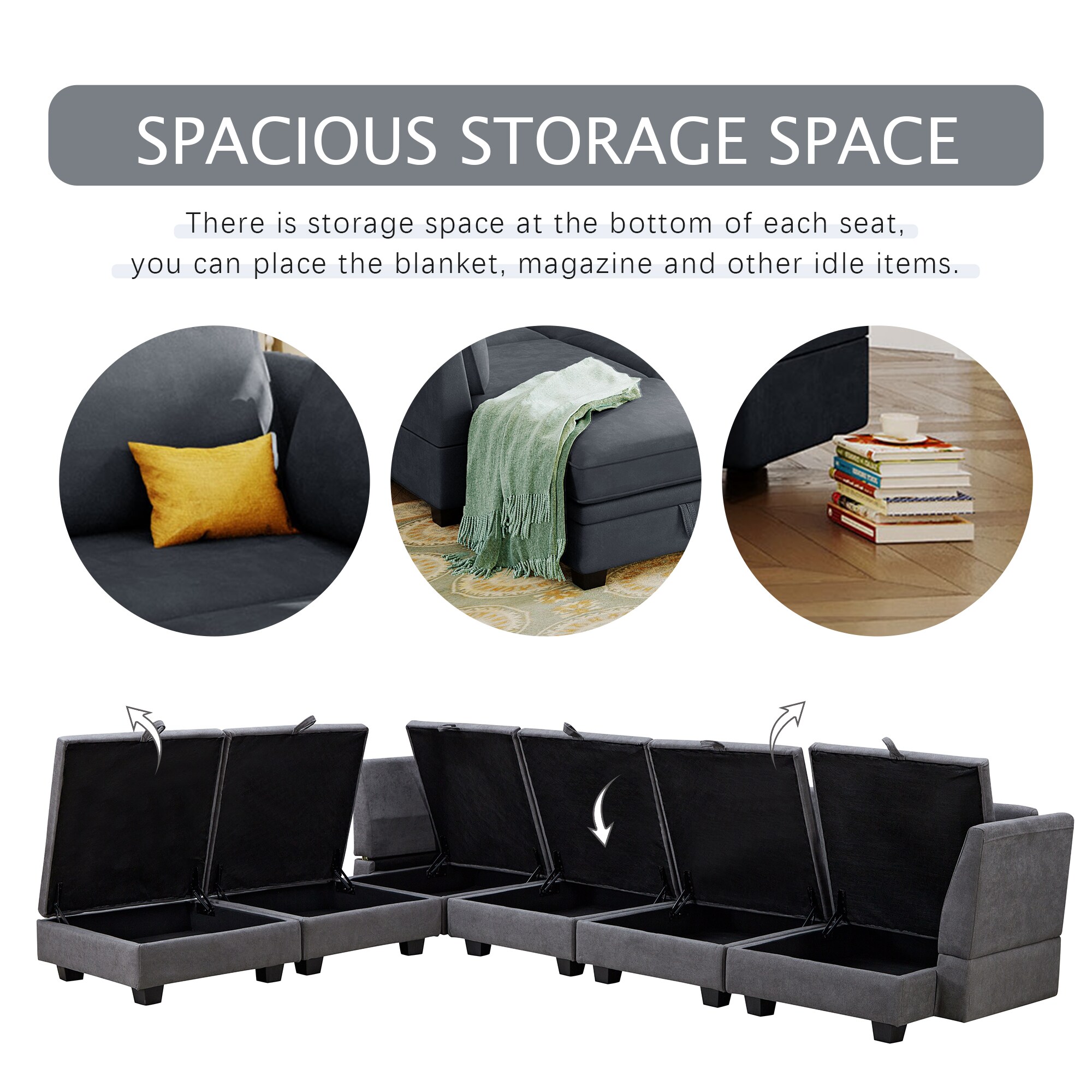 LUCKY ONE MO-CY00245 Sofas-Loveseats - View #3
