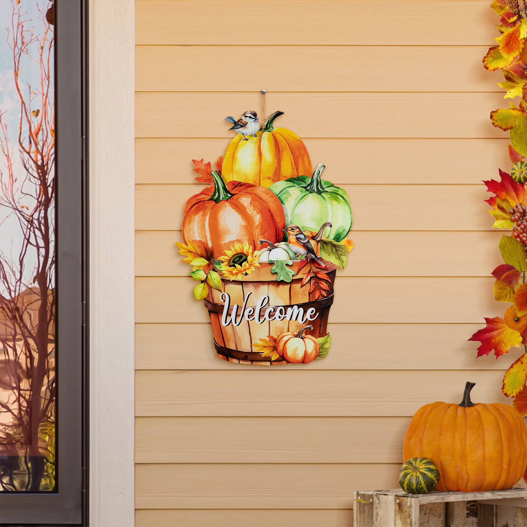 Glitzhome 2007601538 Outdoor-Thanksgiving-Decor - View #5