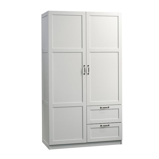 Sauder Storage Cabinet In The Dining, Sauder 2 Door Pantry Storage Cabinet White