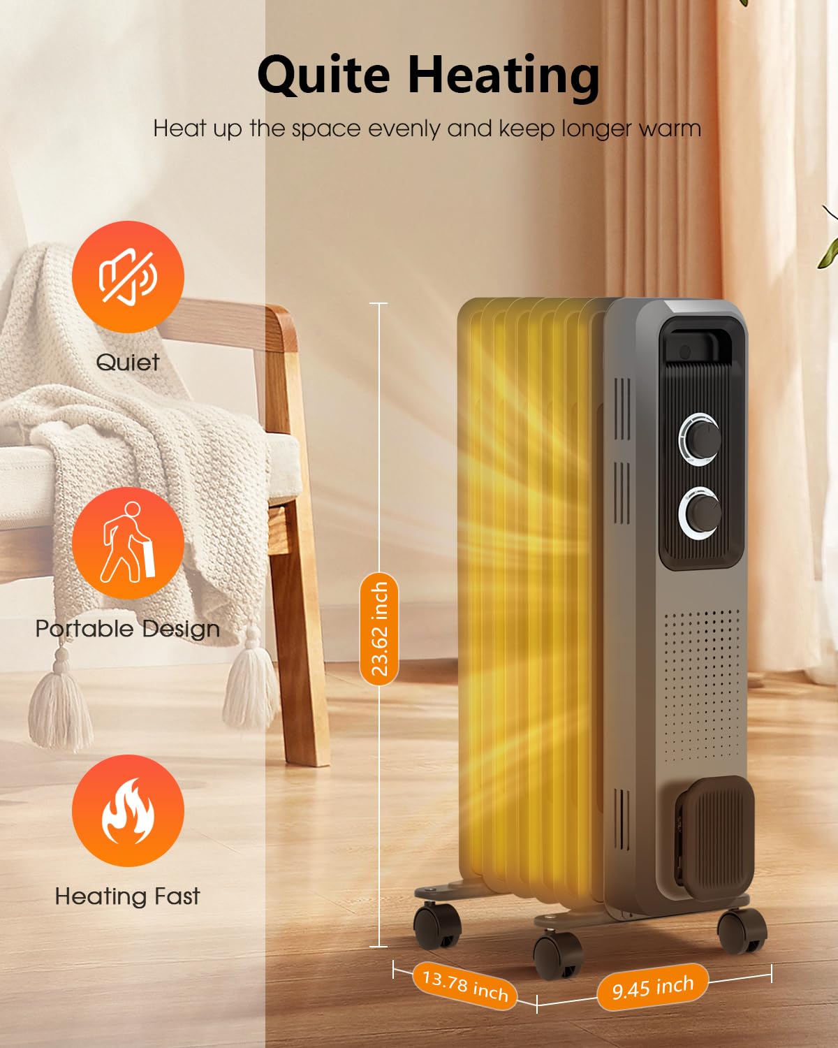COWSAR LSU630183B Portable-Electric-Heat - View #4