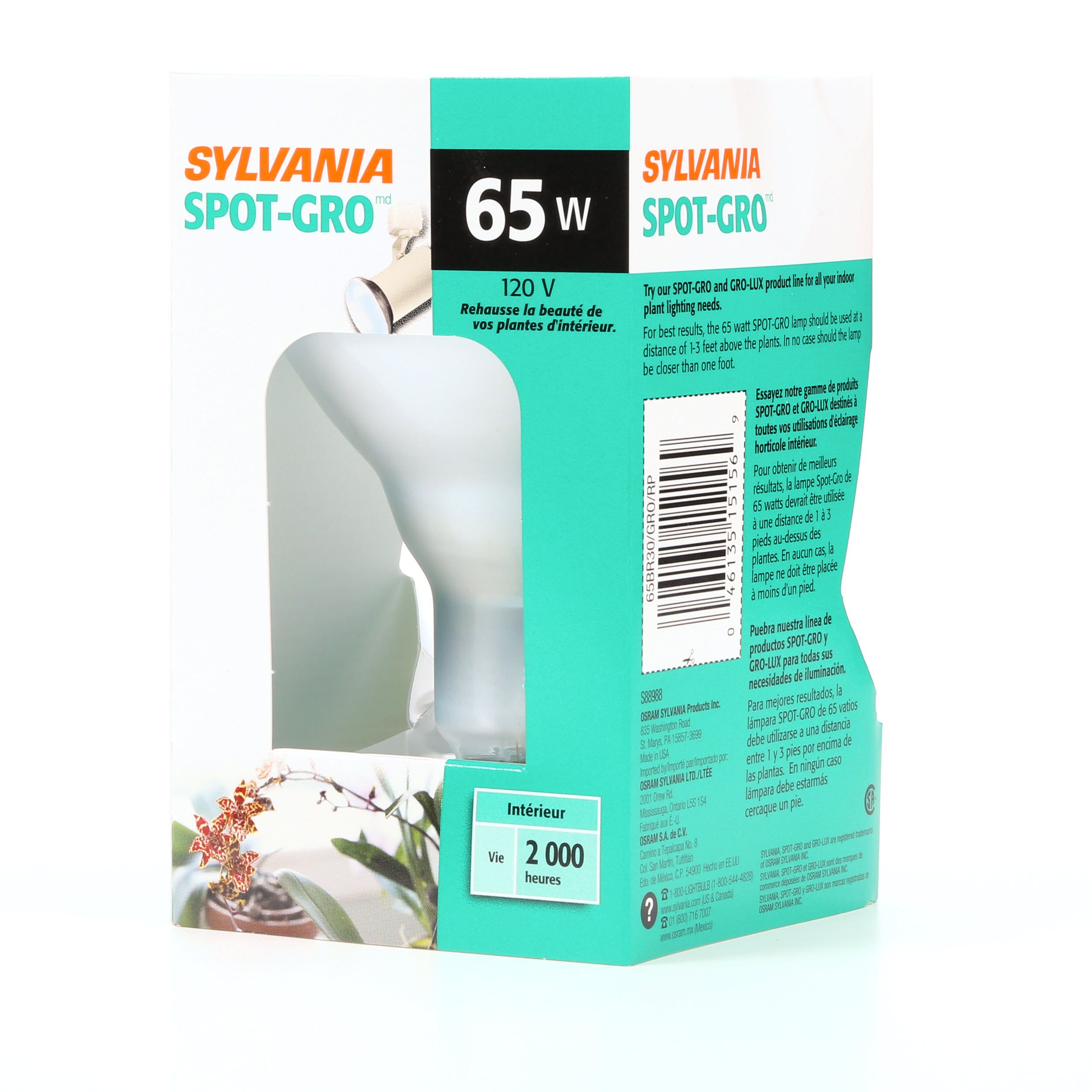 SYLVANIA BR30 Soft White Medium Base (E-26) Dimmable Light Bulb at