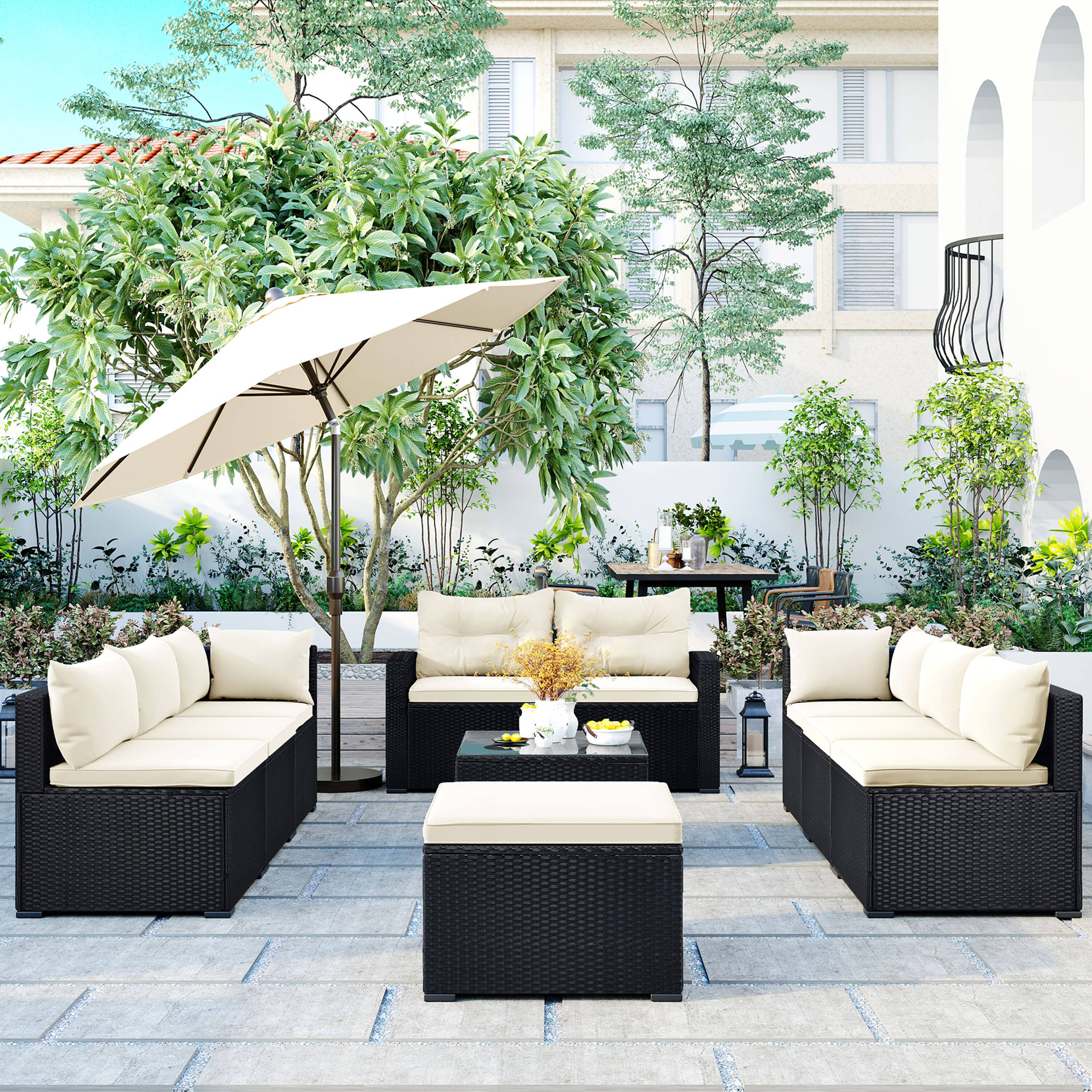 Afoxsos LSSA11OT028 Patio-Conversation-Sets - View #9