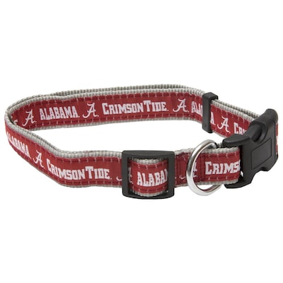 Alabama Crimson Tide Pink Dog Collar