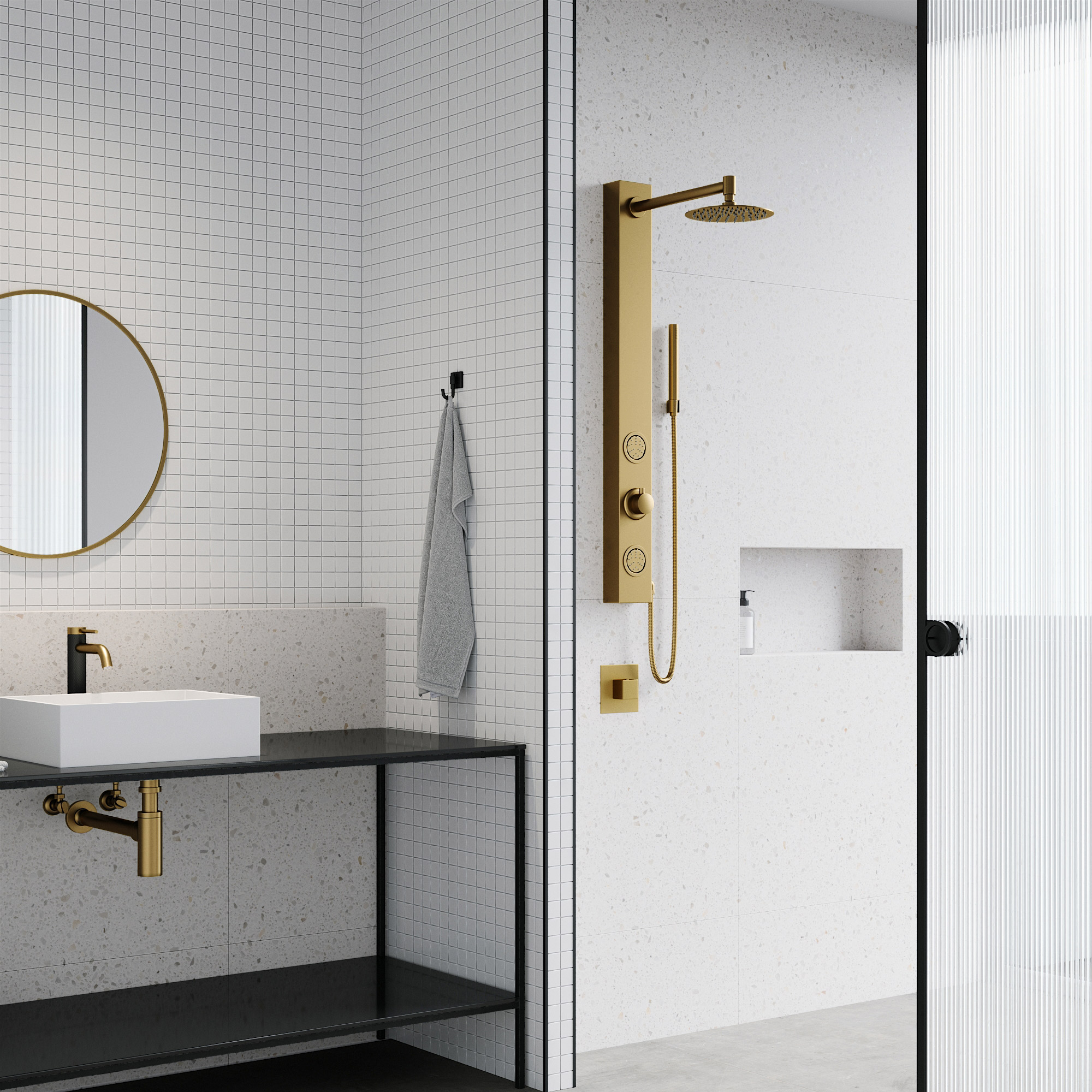 VIGO VG08016MG Fixed-Showerhead - View #3