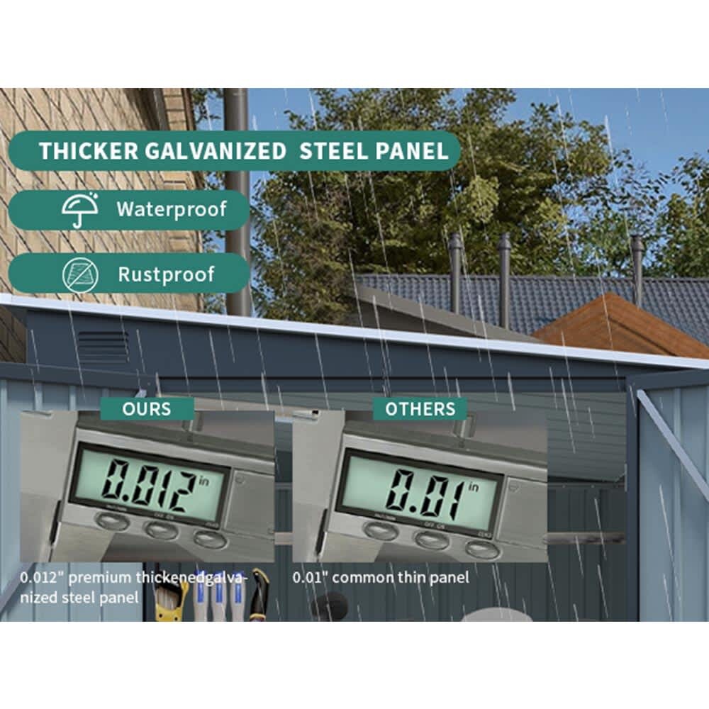 JUJABU SHED-1 Metal-Storage-Buildings-Sheds - View #8