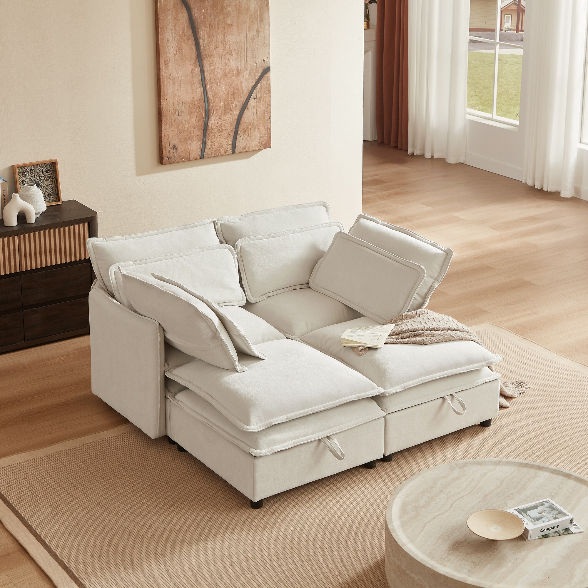 ModernLuxe WY000422AAA Sofas-Loveseats - View #2