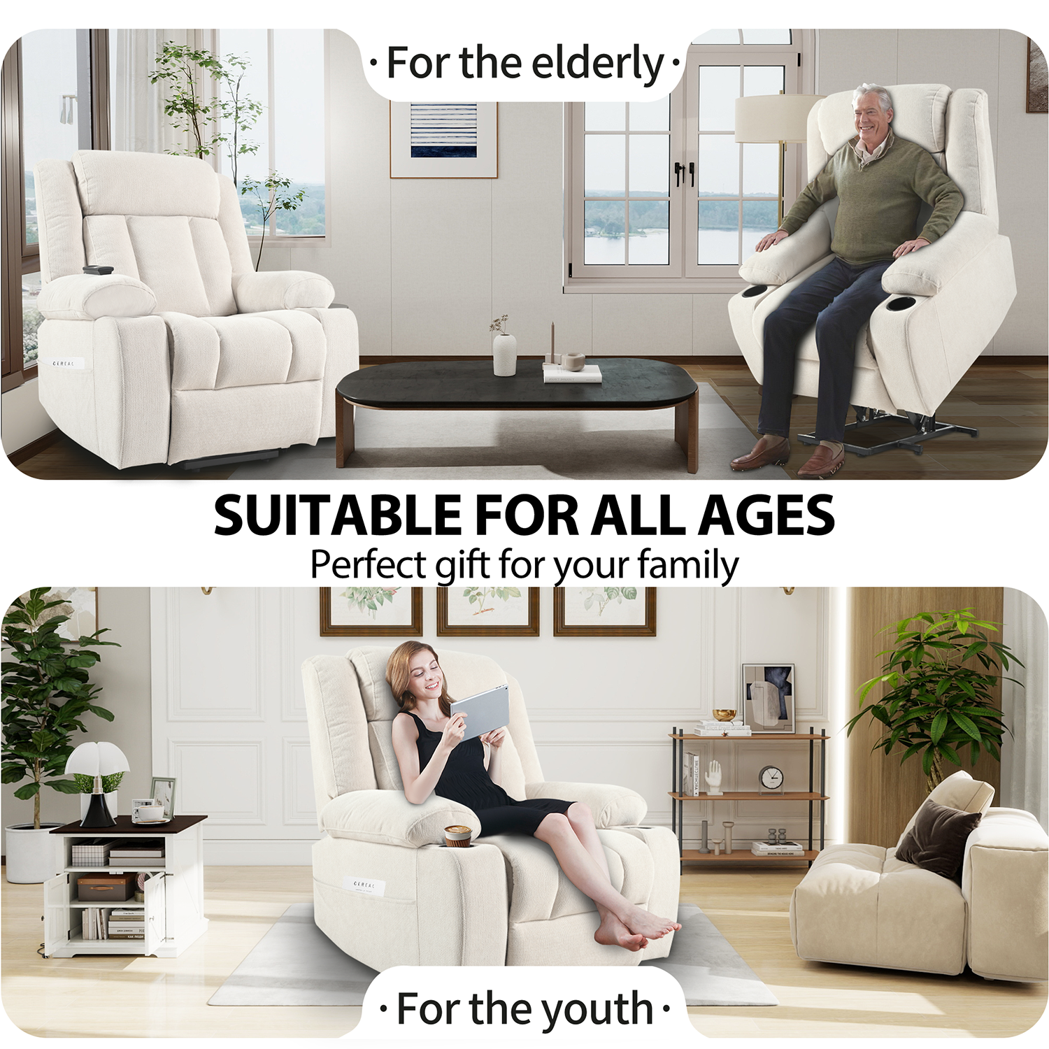 GZMR GZ-QN08BR recliners - View #6