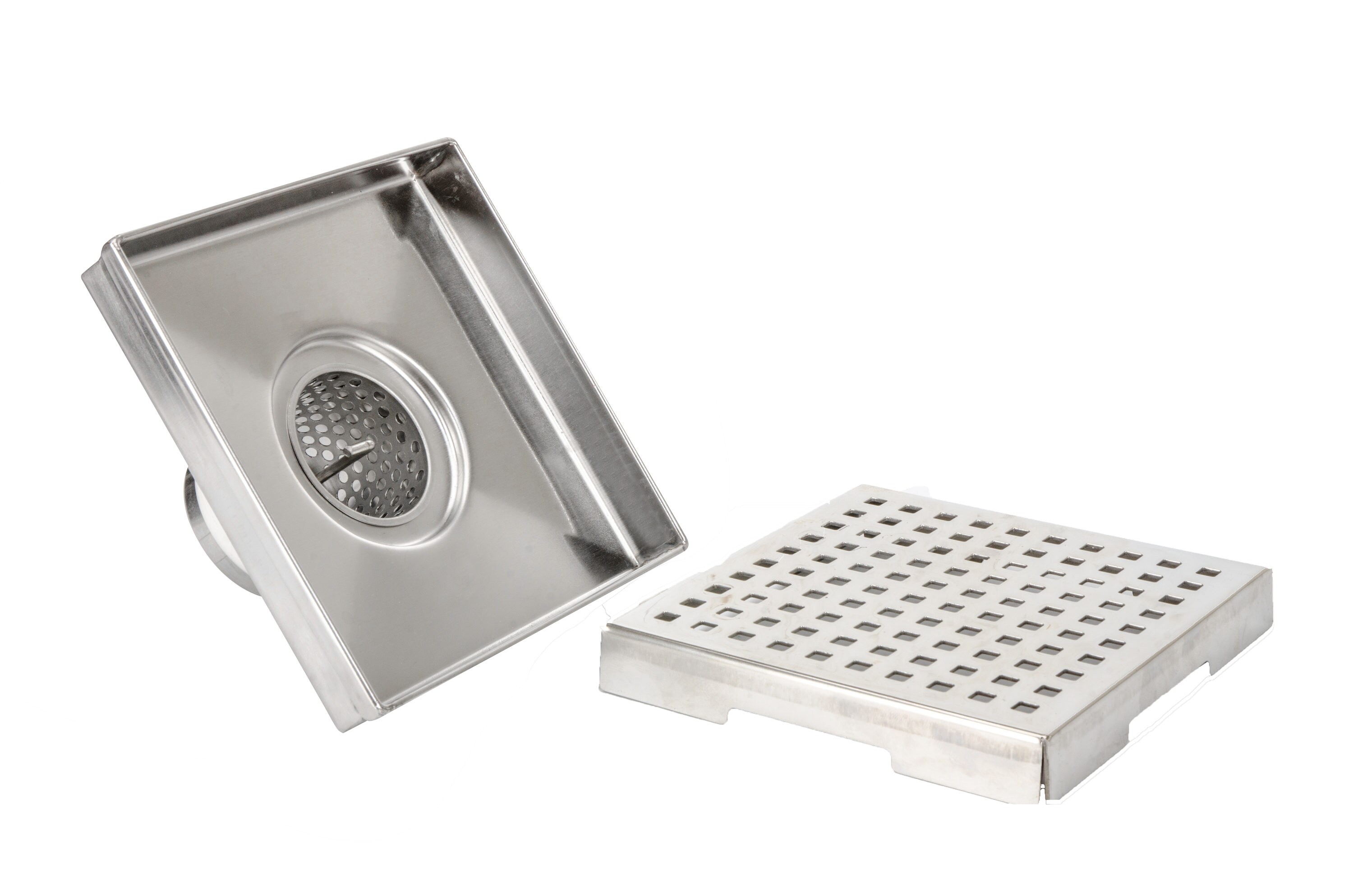 RELN FD3203LNGM Linear Grid Shower Drain Finish: Brushed Gunmetal Gray