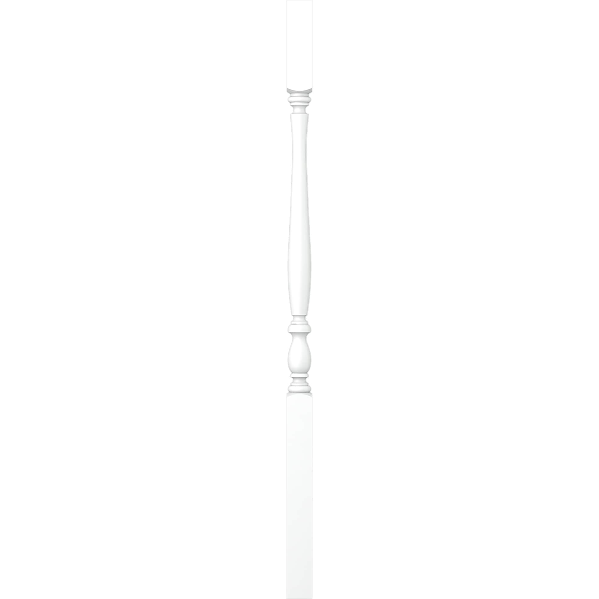 L.J. Smith Stair Systems LJP-2905-PRGD 42 42-in x 1.75-in Primed Square Top Stair Baluster
