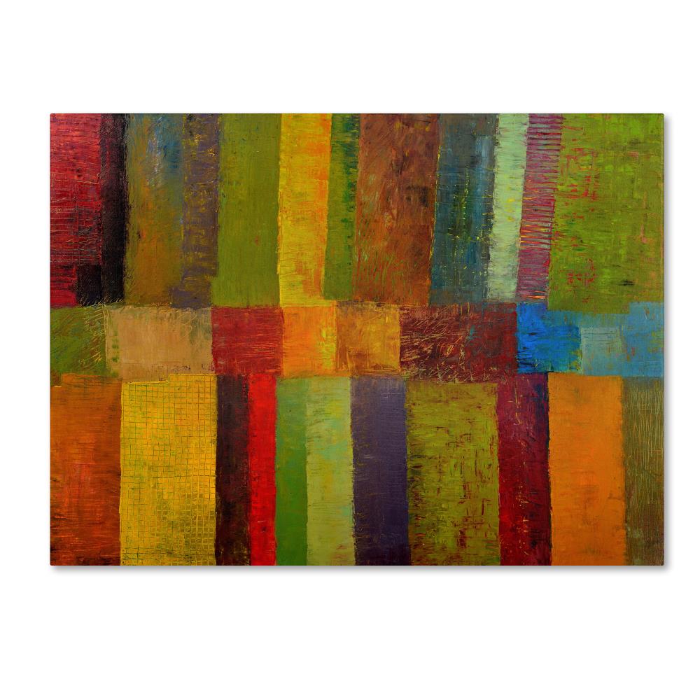 Trademark Fine Art MC0188-C2432GG Framed 24-Inches H x 32-Inches W Abstract Canvas Print