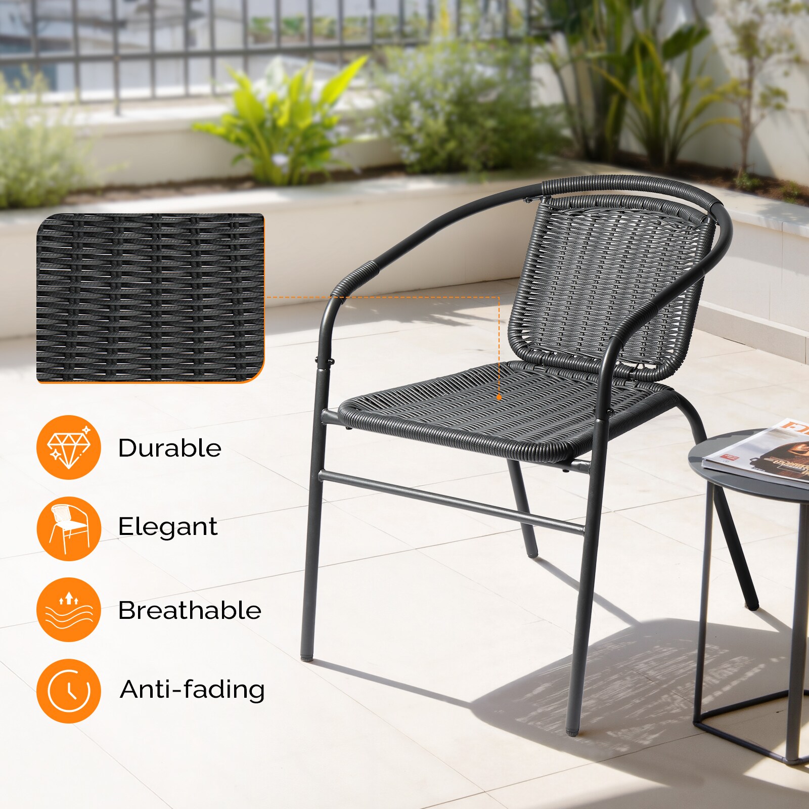 VINGLI LS-G56002046 Patio-Chairs - View #7