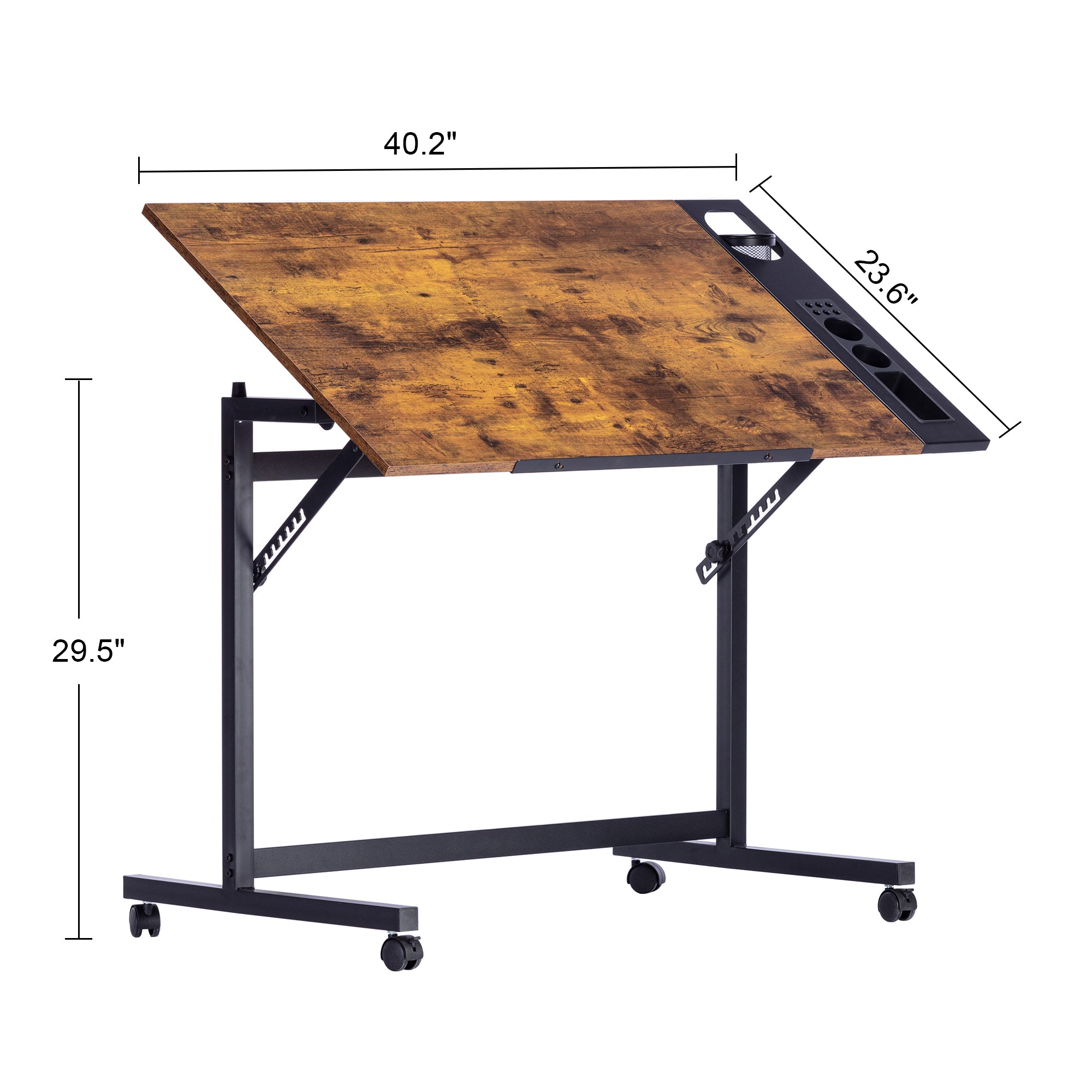 Vecelo LOE-DT03-BRN desks - View #2