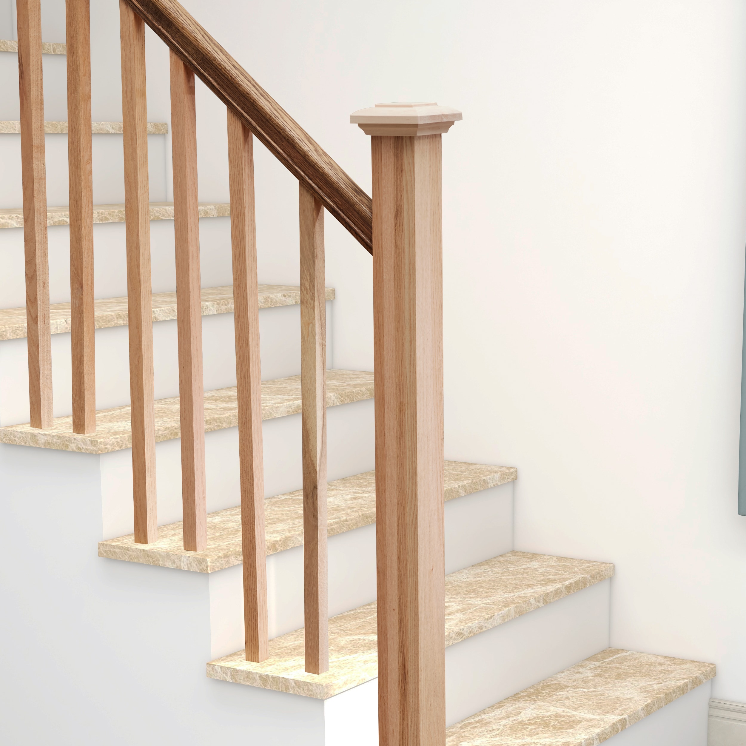 RELIABILT WGD350MAP Interior-Stairpart-Newel-Posts - View #4