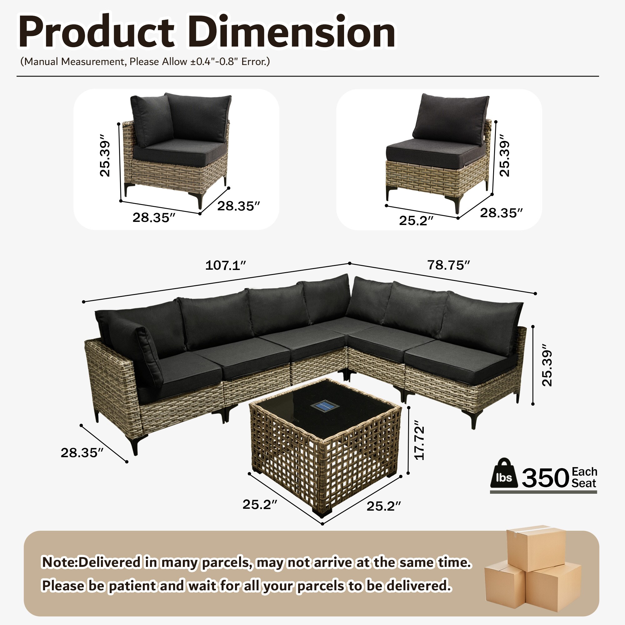 Pouuin SKT107 Patio-Sofas-Daybeds - View #9