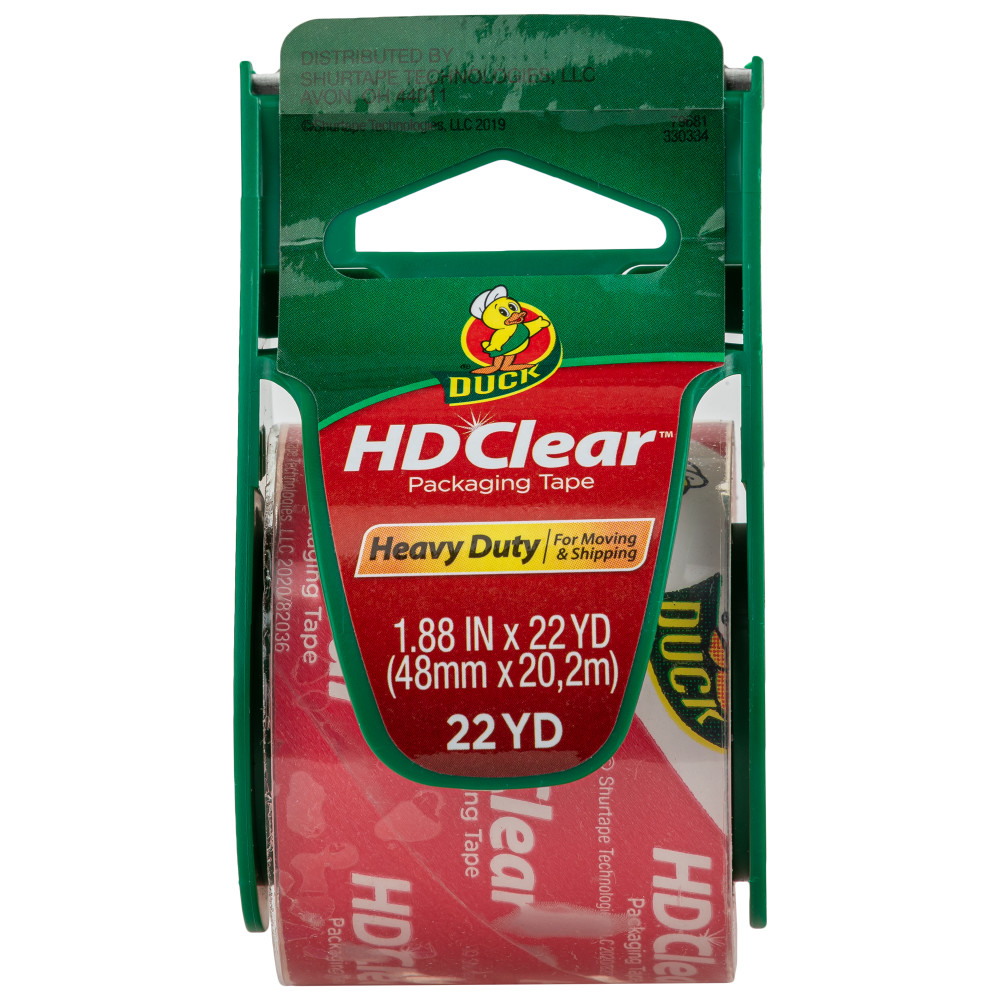 Duck® Brand HD Clear™ Heavy Duty Packing Tape - Clear, 12 pk, 1.88 in. x  54.6 yd. - Rogers, AR - Garner True Value Hardware
