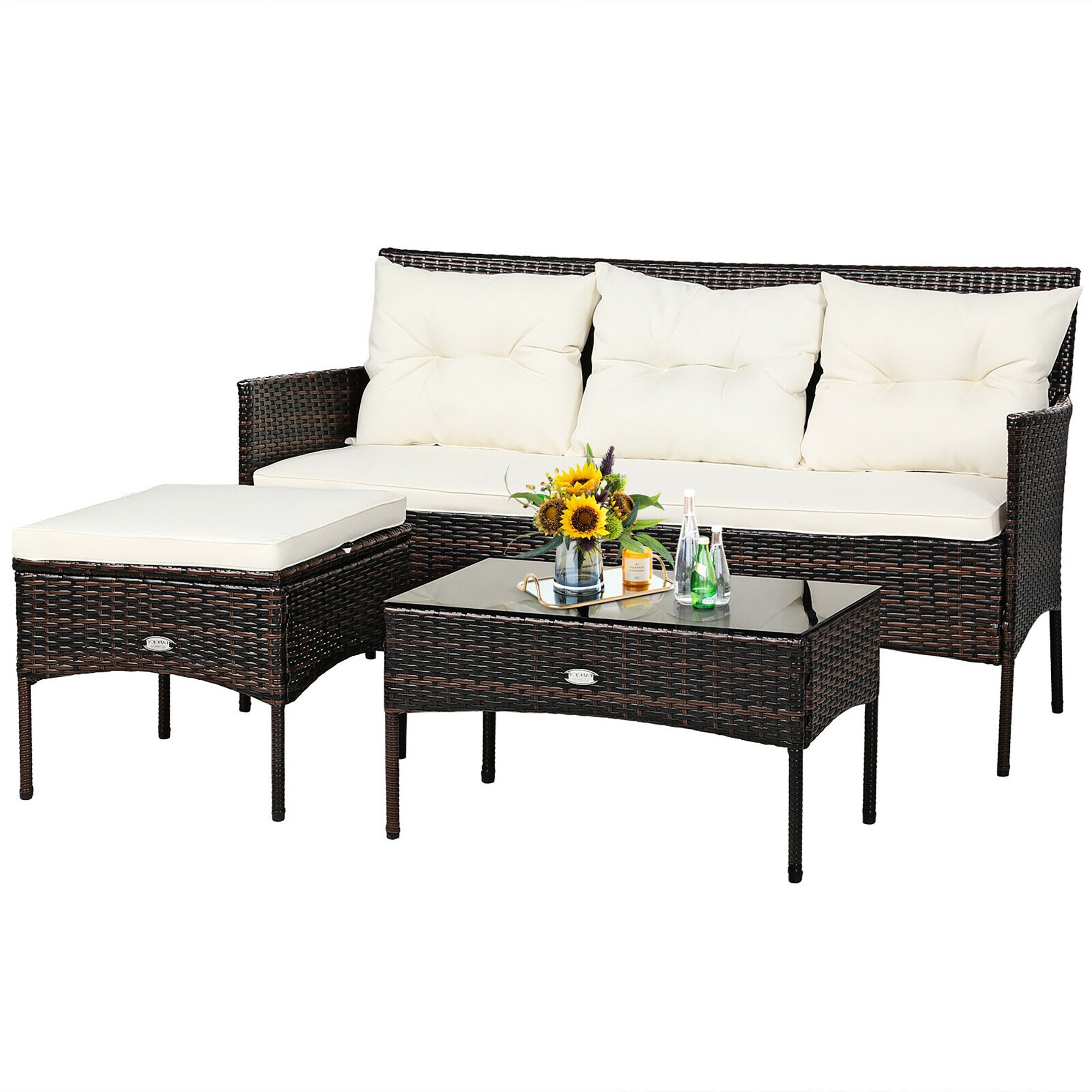 BABOOM BOM-14WH-CO Patio-Conversation-Sets - View #4