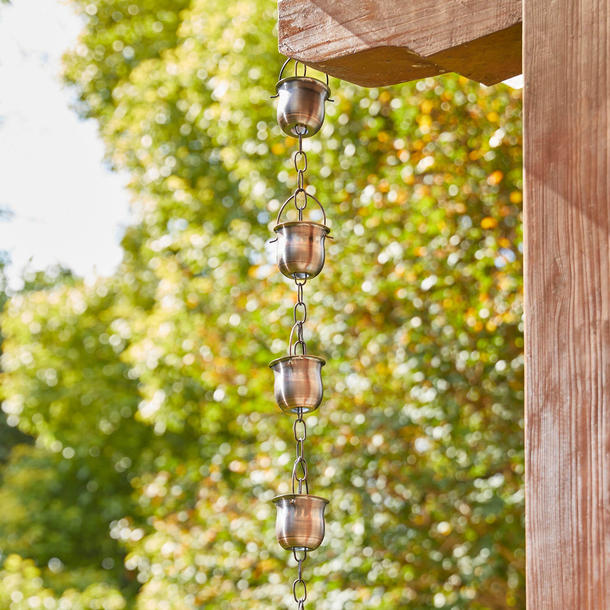 Glitzhome 2037800005 Rain-Chains - View #2