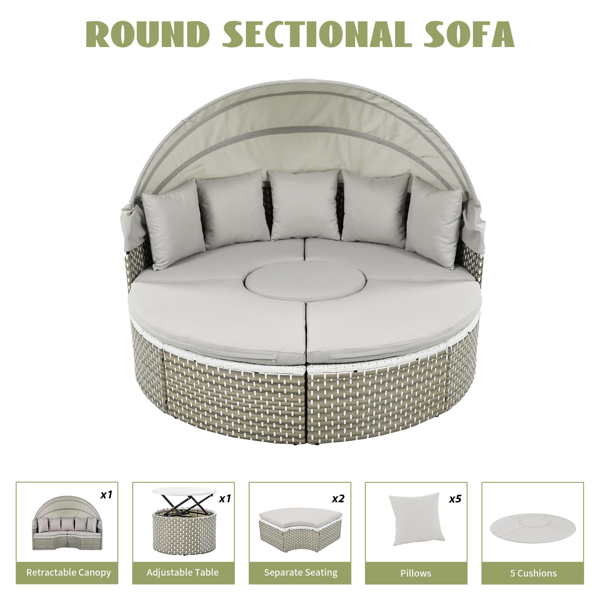 BABOOM BOM-0023AAE-OR Patio-Sofas-Daybeds - View #9