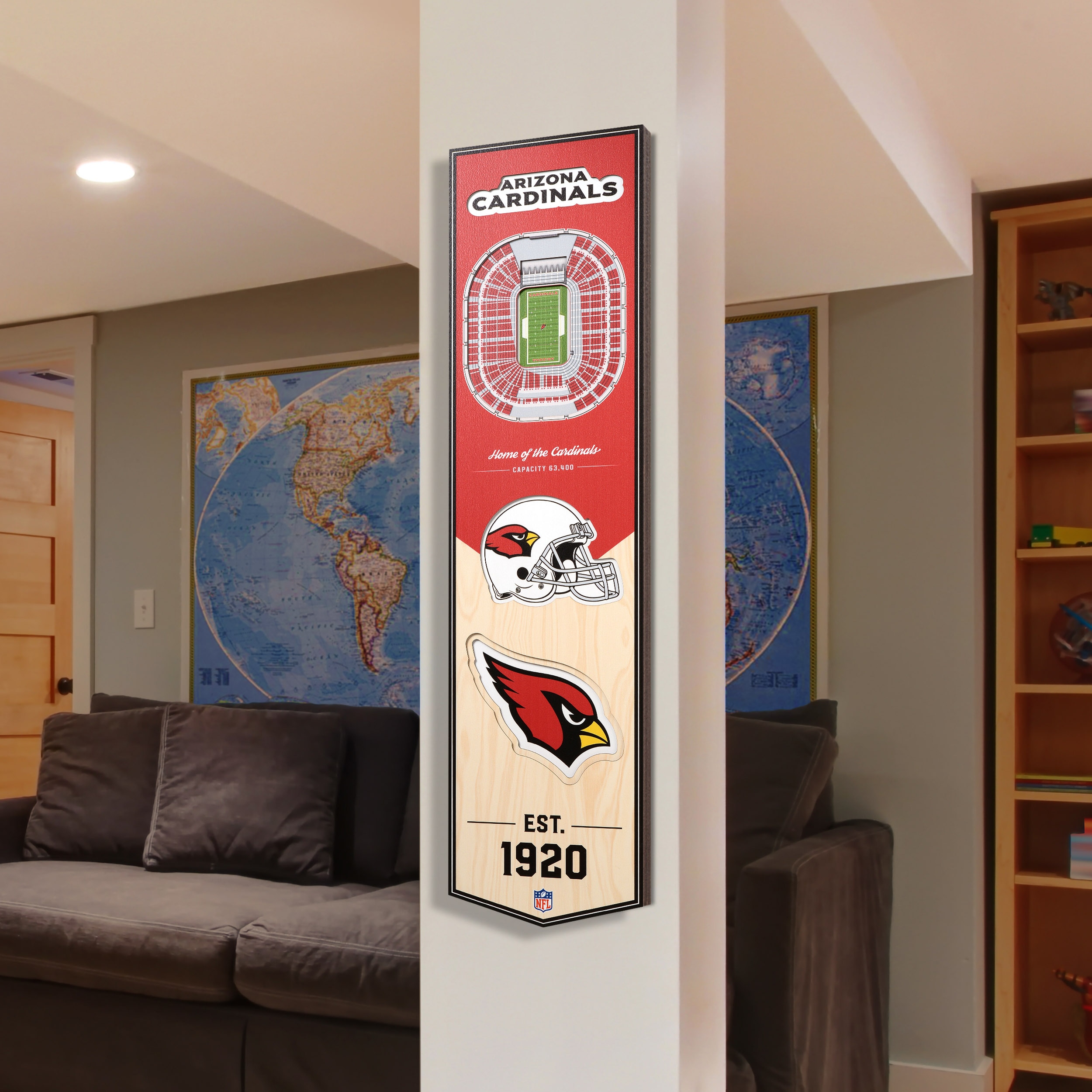 Brand New Tampa Bay Buccaneers Large Locker Room Novelty Sign for Fan Caves