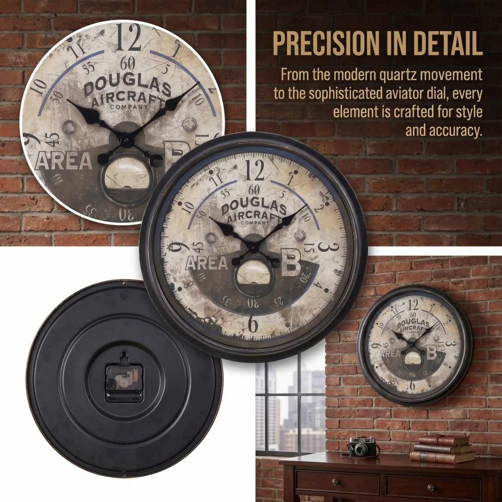Lycvki CK-18 Indoor-Outdoor-Clocks - View #6