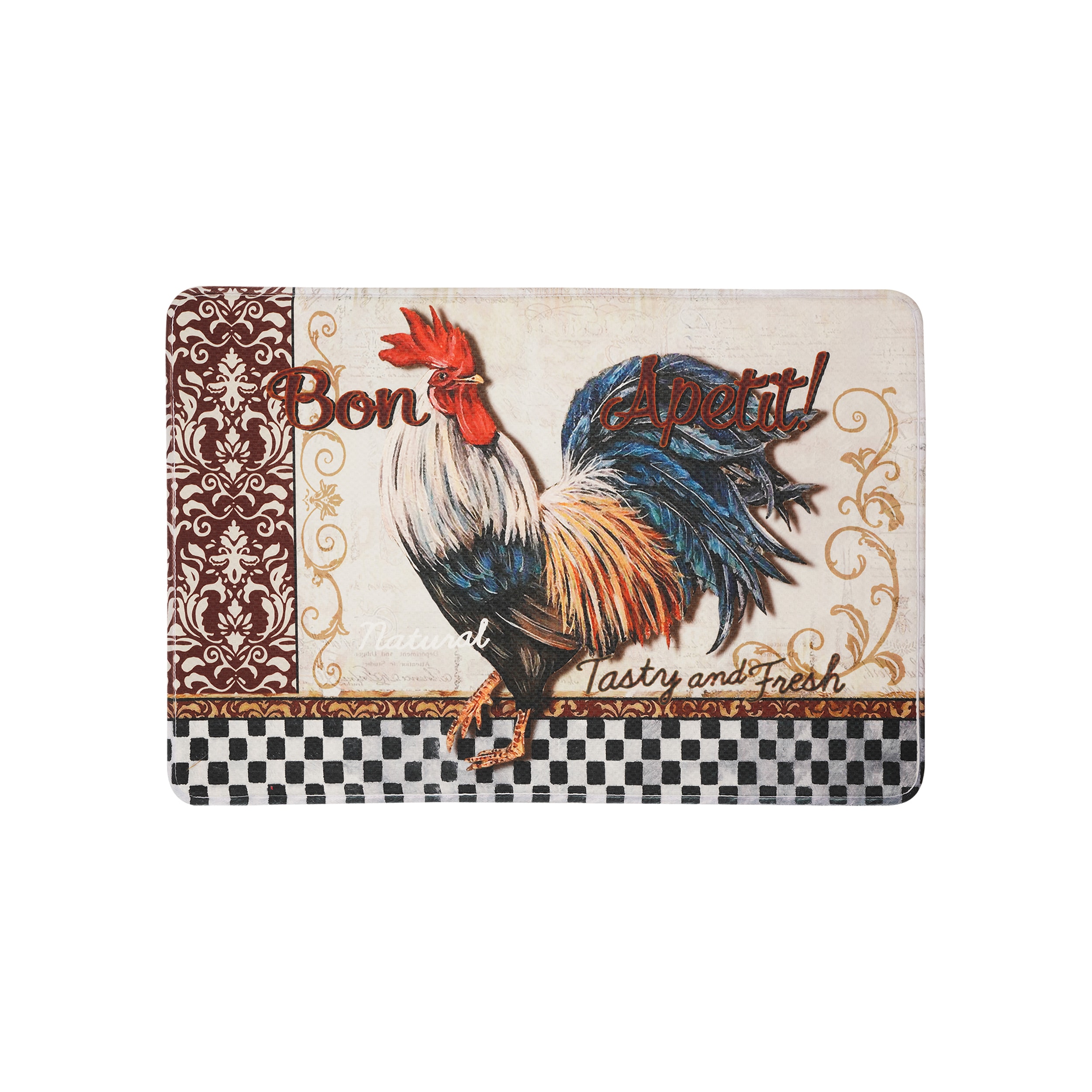 EVERGRACE EG2008KM3523 Multi Polyester Rectangular Indoor Decorative Utility mat
