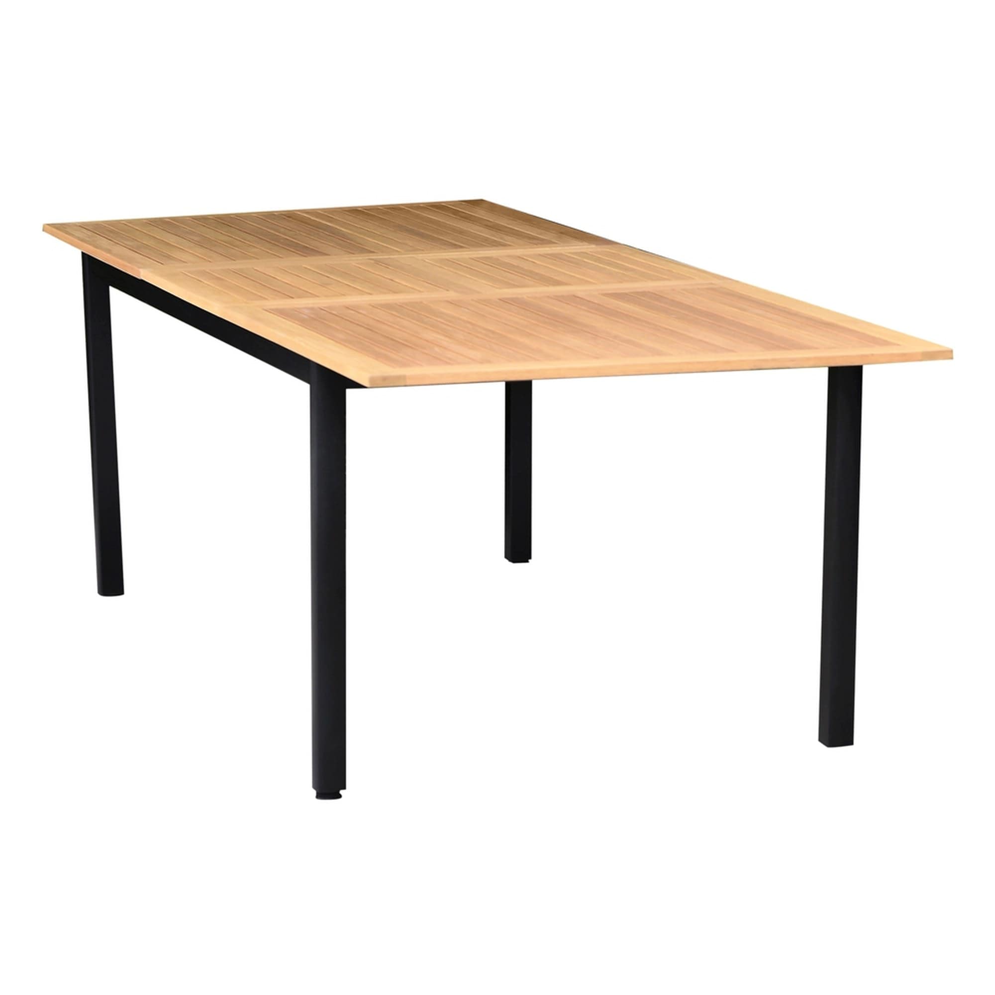 International Home IH-ENIBIS-1 Amazonia Patio Dining Table Rectangle Extendable Outdoor Dining Table 39-in W x 71-in L