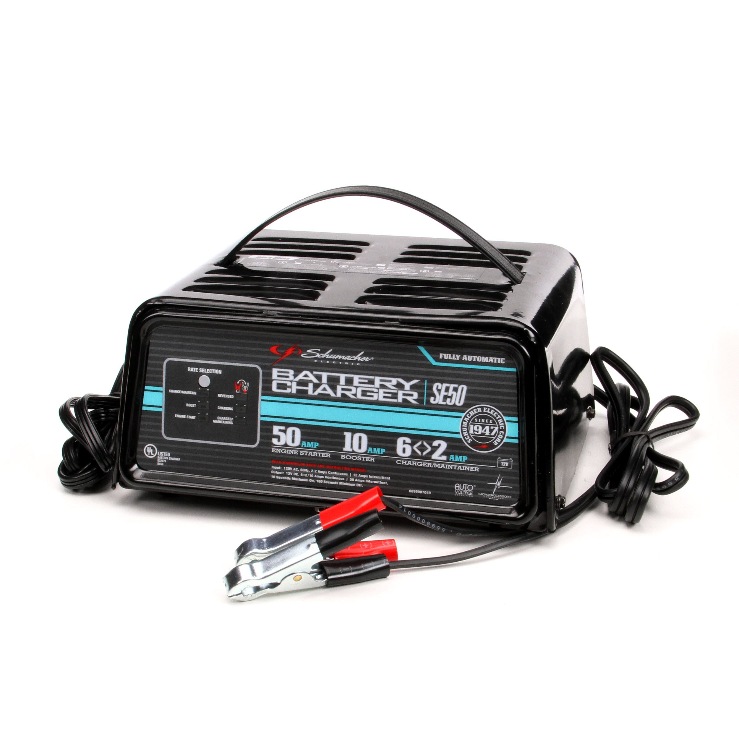 Schumacher Electric 50-Amp 12-Volt Car Battery Charger at 