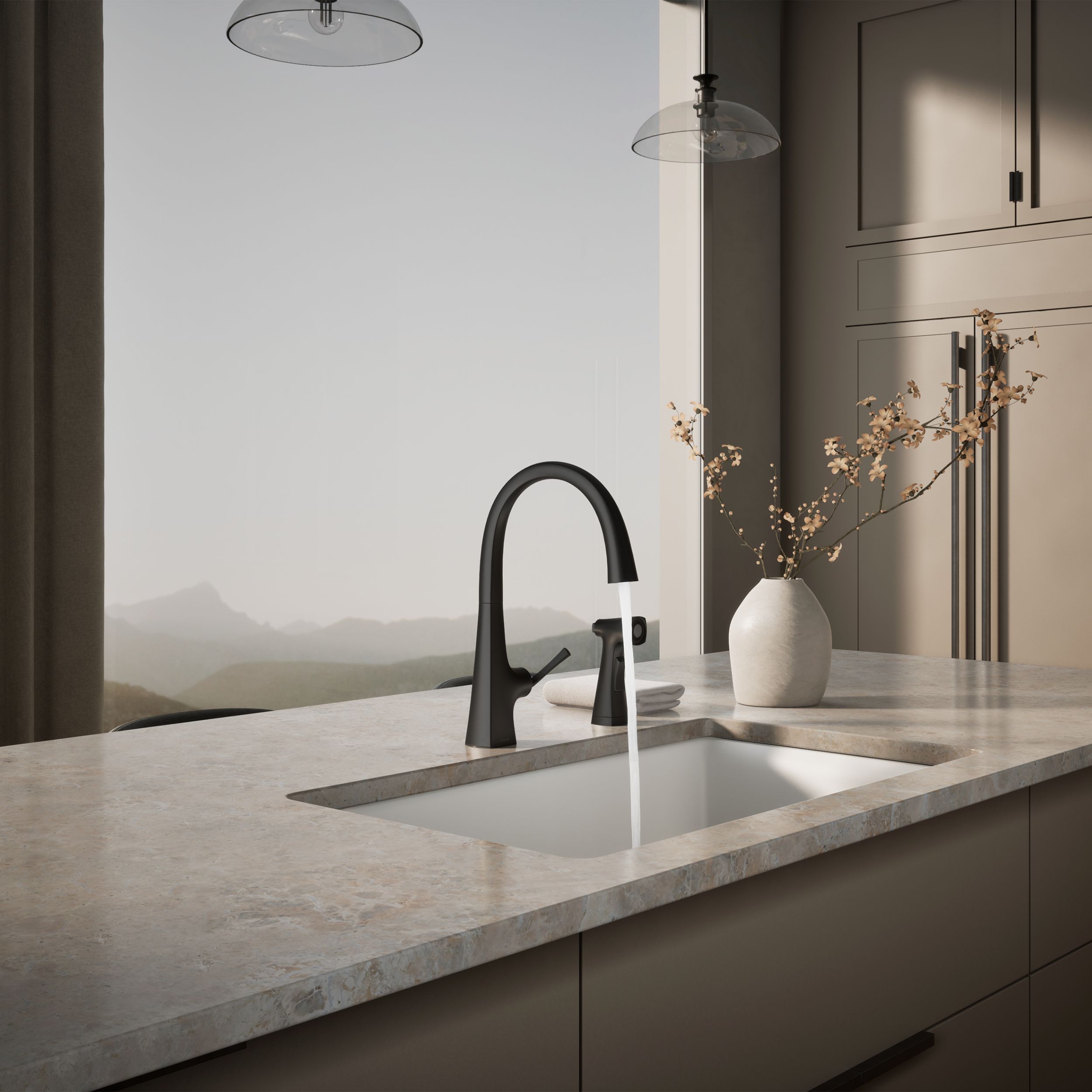 KOHLER K-22972-BL Kitchen-Faucets - View #4
