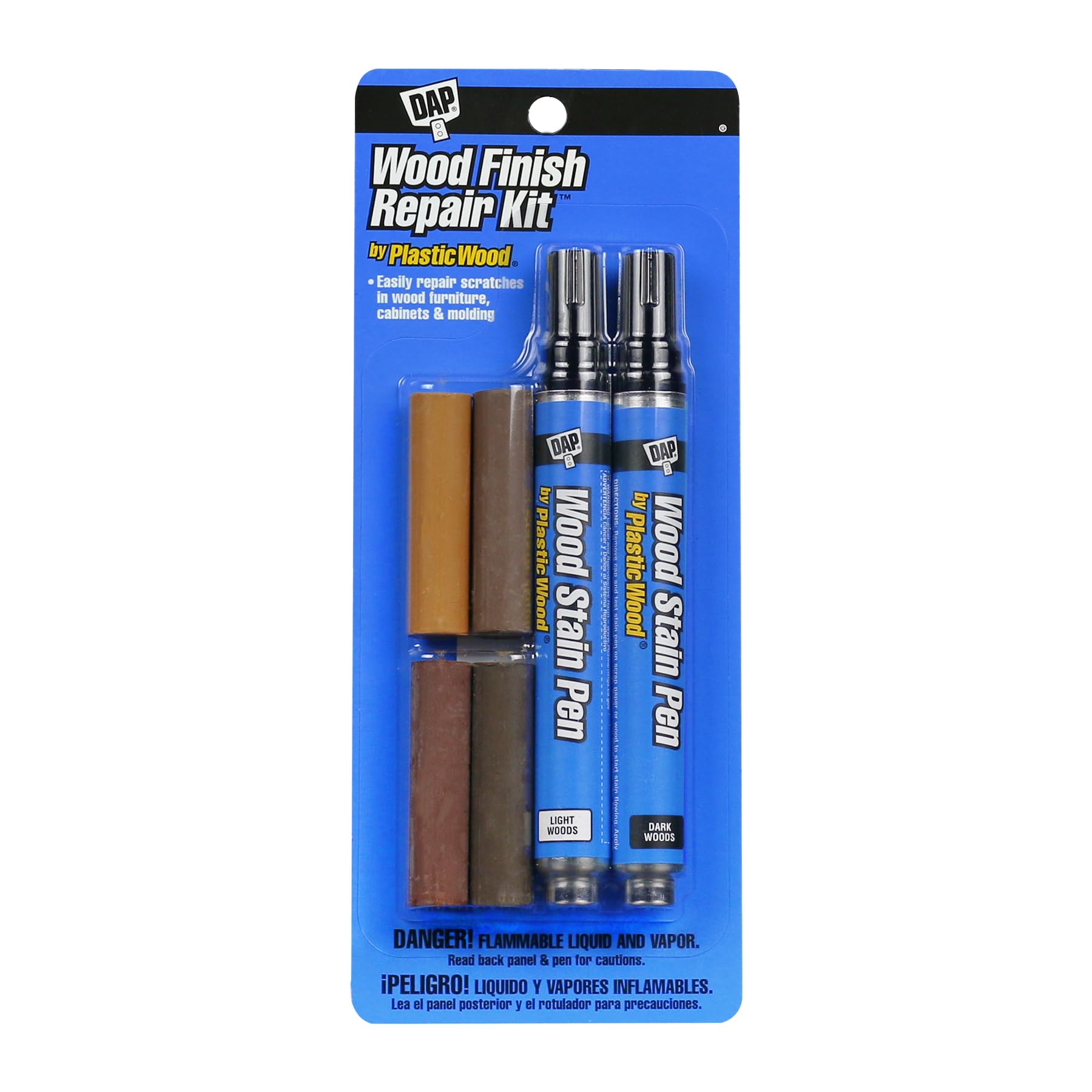 DAP Plastic Wood Wood Finish Repair Kit Multi-Color (7079804100) #7079804100-6EAC