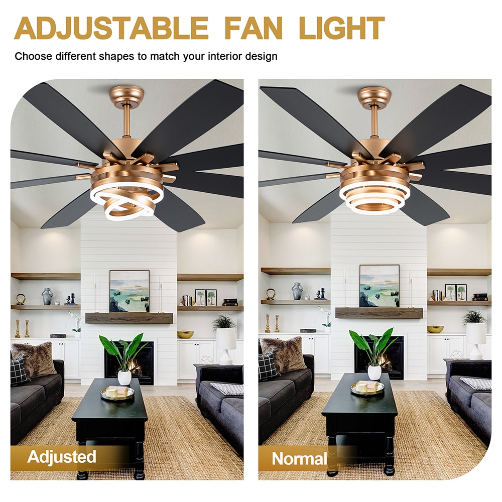 Cusp Barn DC7205-G Ceiling-Fans - View #5