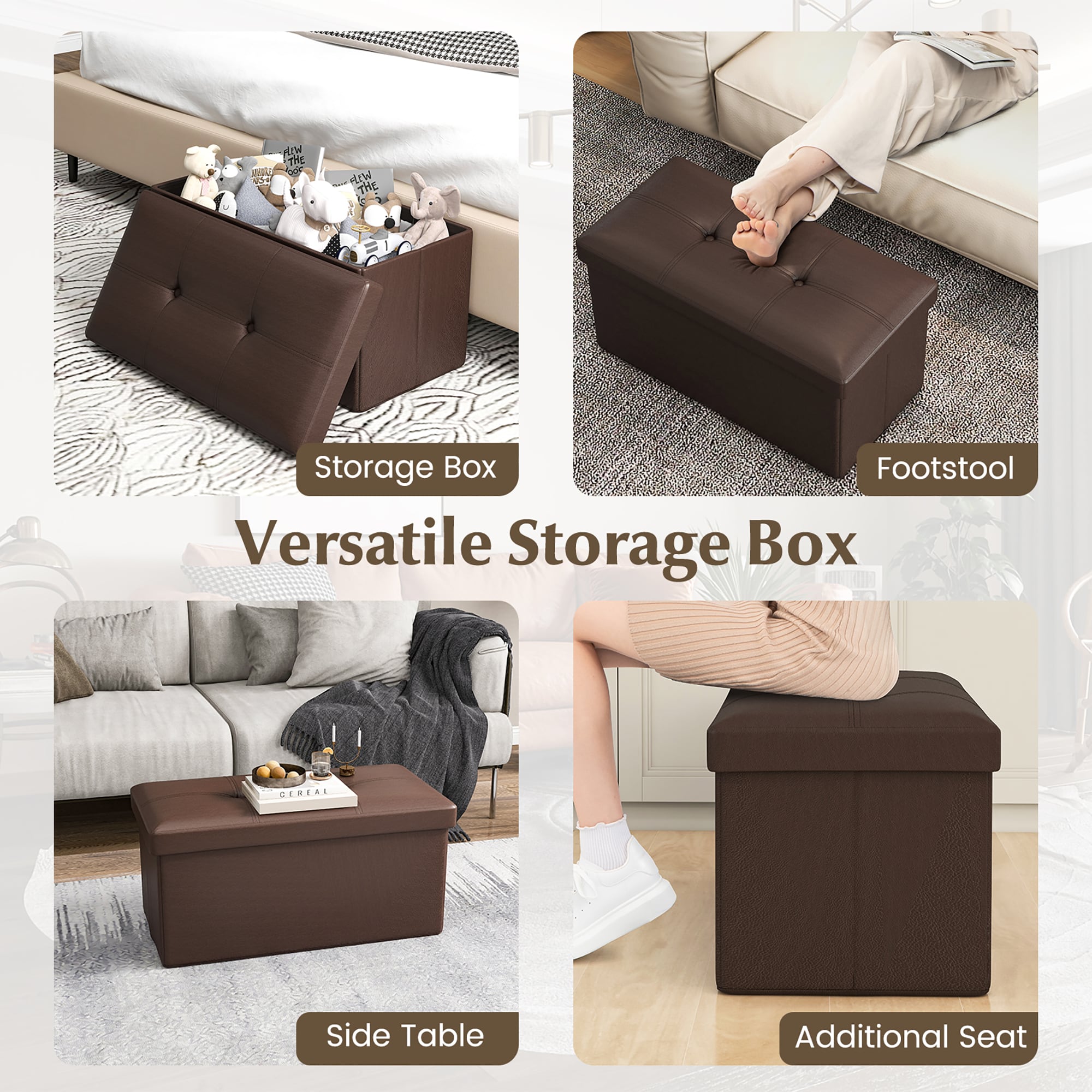Goplus LWS00414 Indoor-Ottomans - View #4