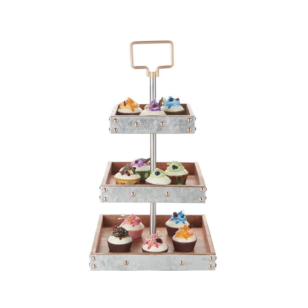 Mind Reader ALUT3SQ-SIL serveware - View #2
