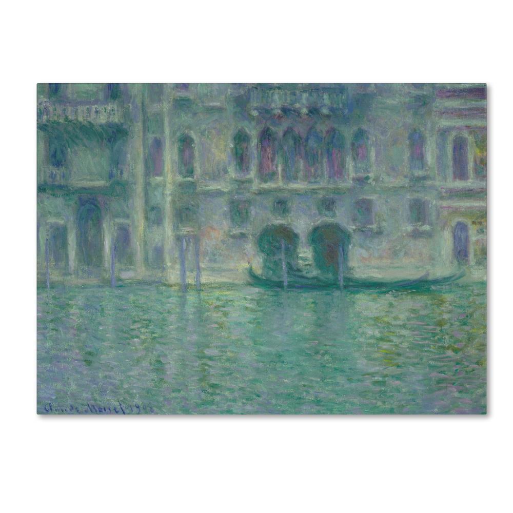 Trademark Fine Art BL01380-C1824GG Framed 18-in H x 24-in W Landscape Print on Canvas