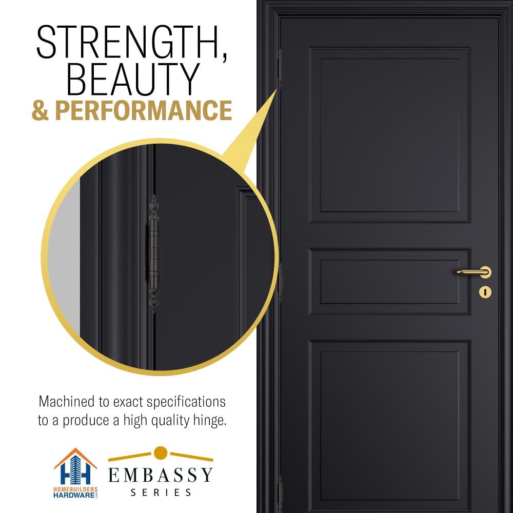 EMBASSY 3535BBUS10BU-1 Entry-Door-Hinges - View #7